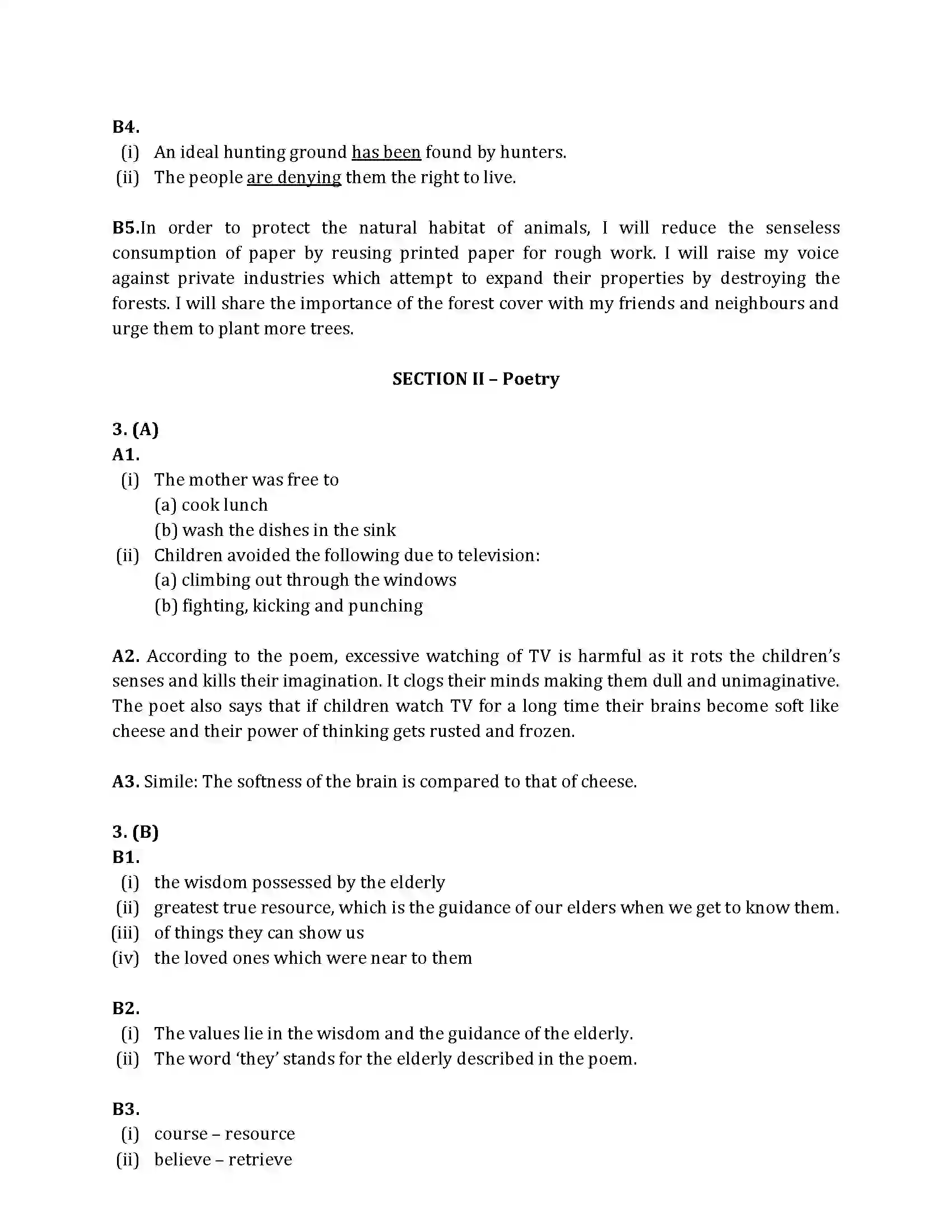 Maharashtra Board Class 10th 2015 English - 2015 Previous Year Paper 18