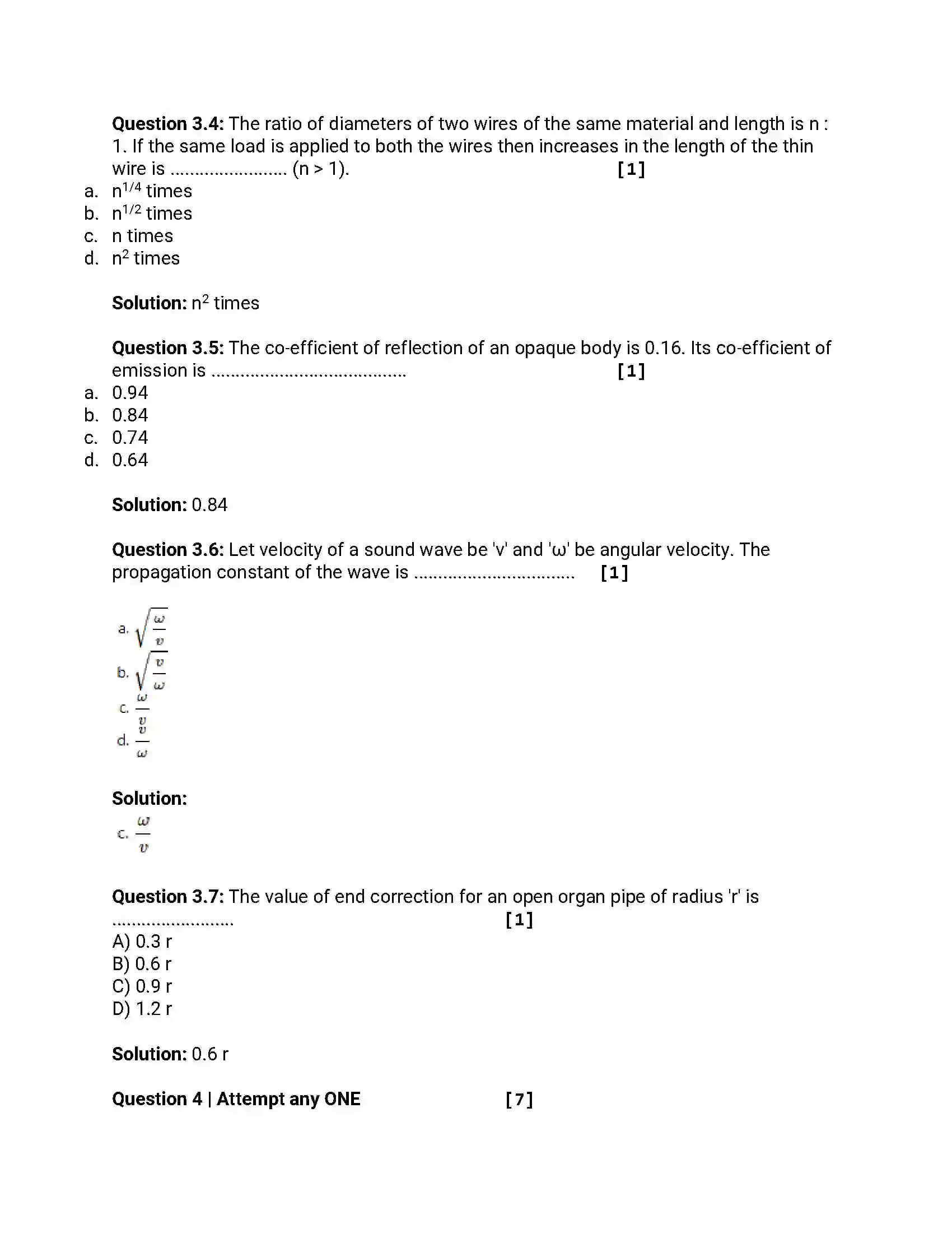 Maharashtra Board Class 12th 2013 Physics - Oct 2013 Previous Year Paper 11
