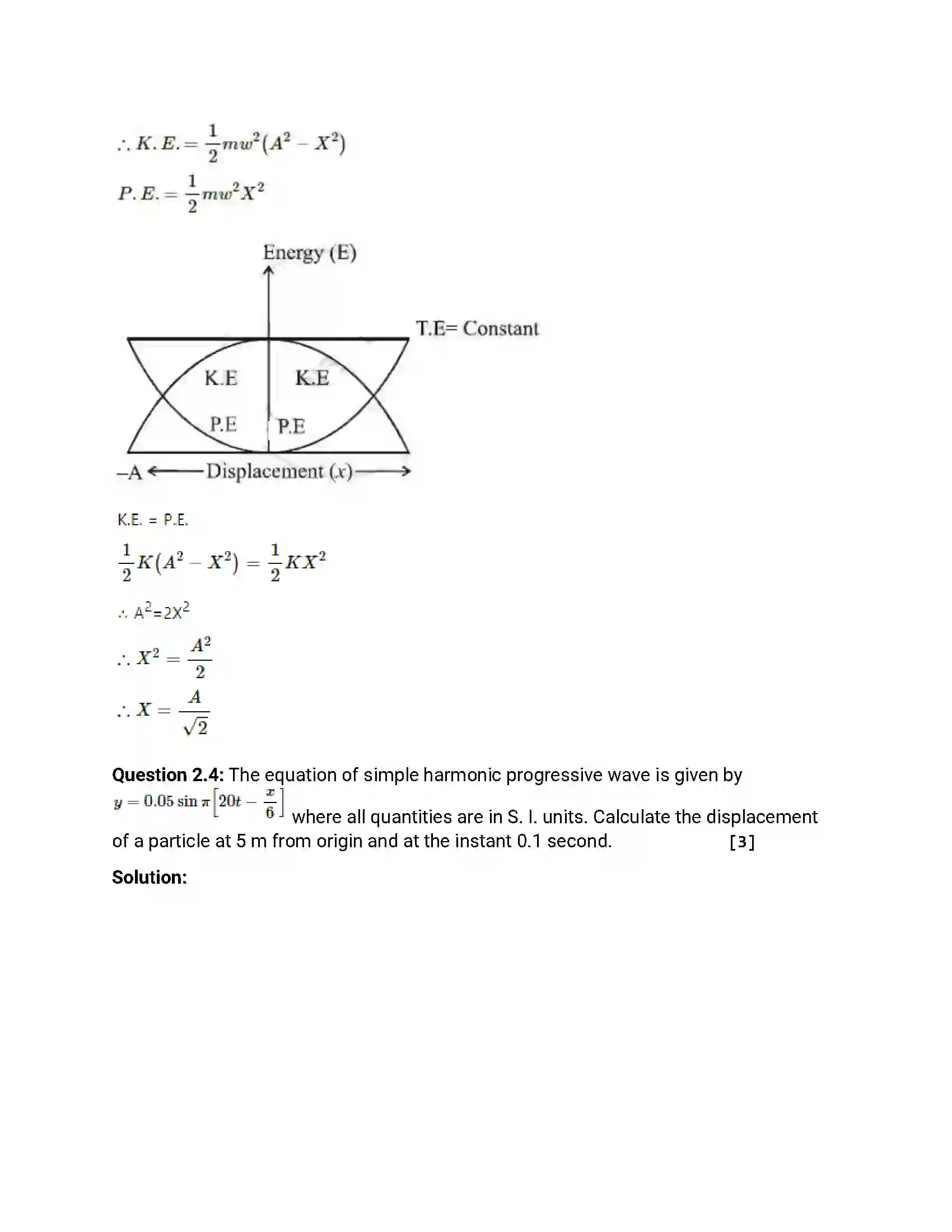 Maharashtra Board Class 12th 2014 Physics - March 2014 Previous Year Paper 7