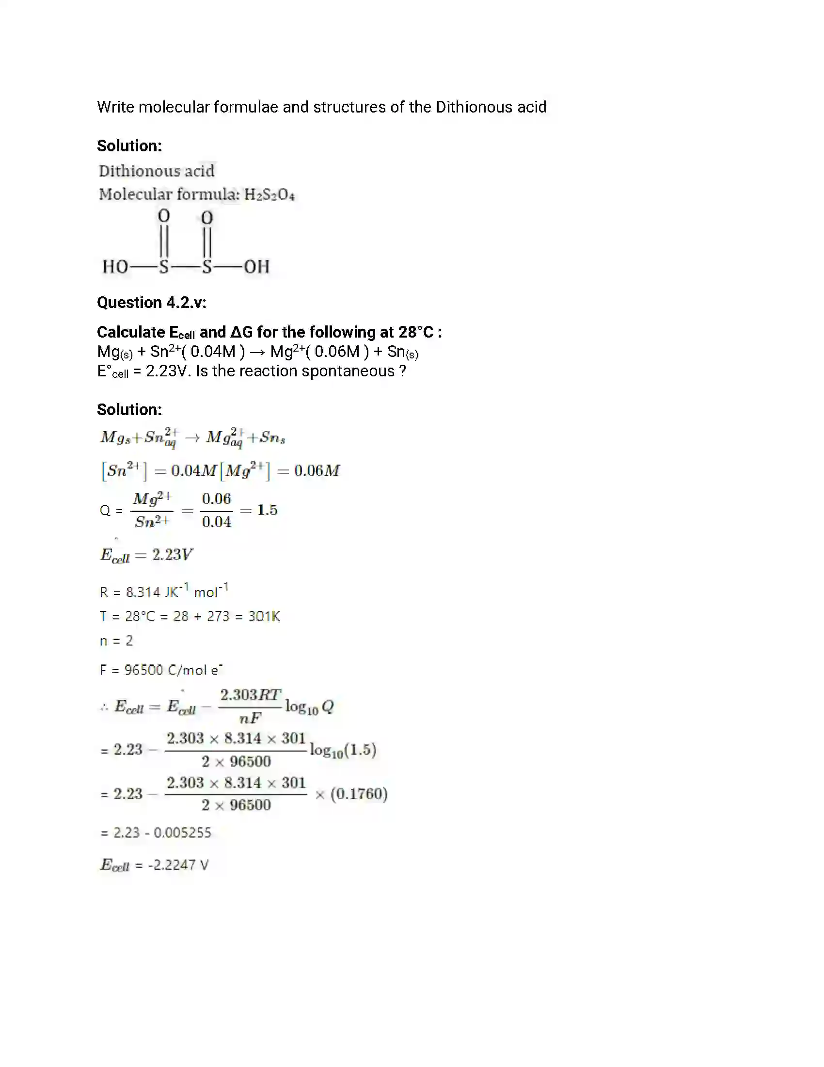 Maharashtra Board Class 12th 2015 Chemistry - March 2015 Previous Year Paper 12