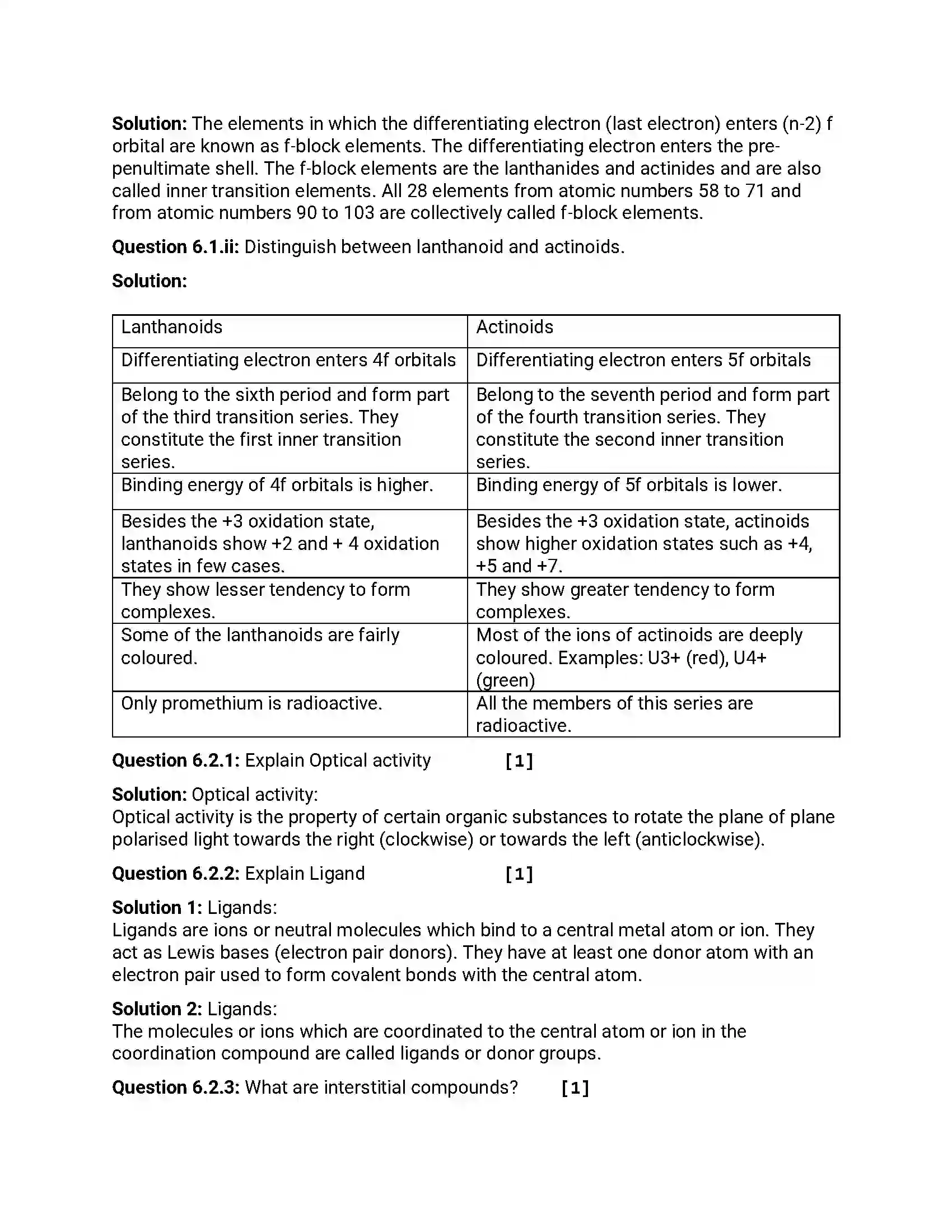 Maharashtra Board Class 12th 2016 Chemistry - March 2016 Previous Year Paper 16