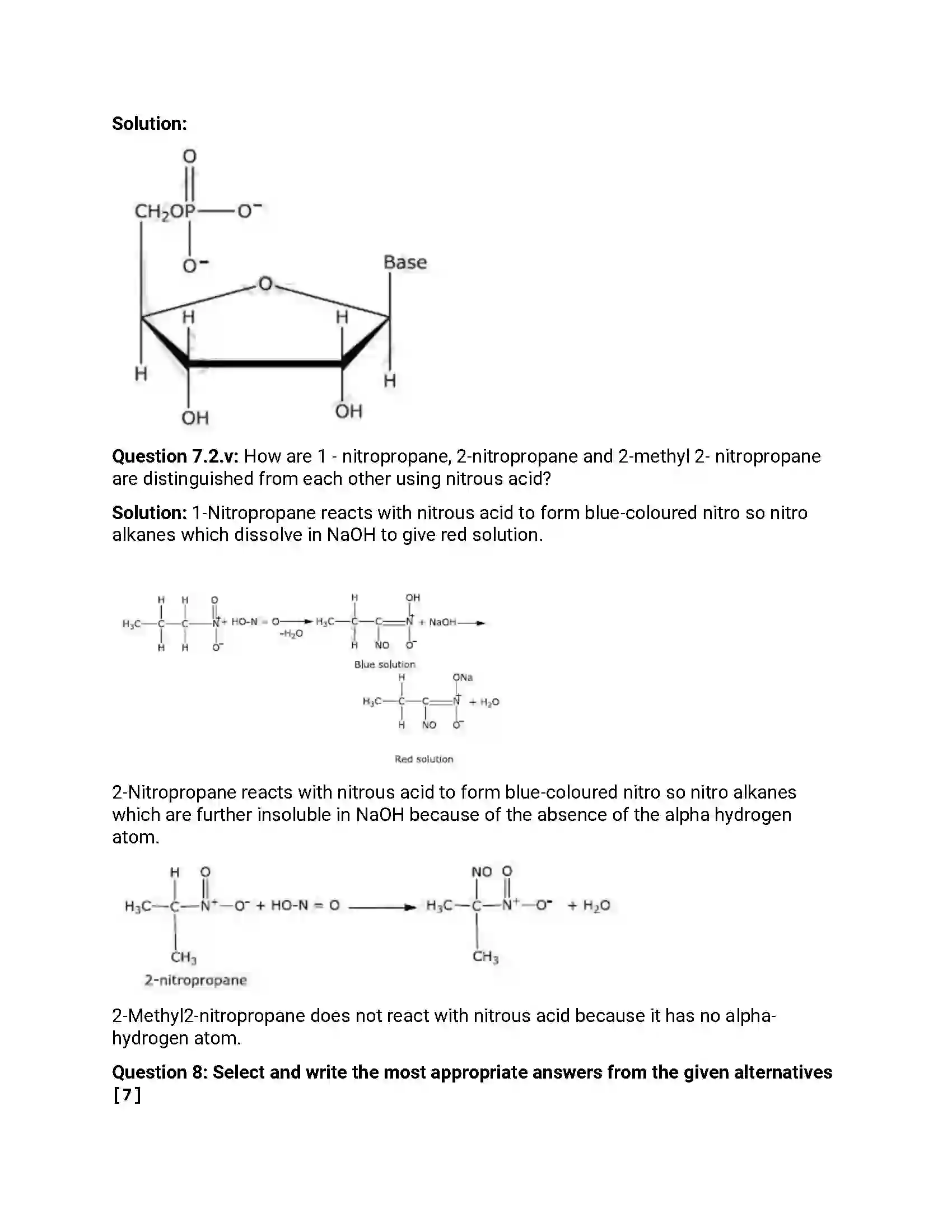 Maharashtra Board Class 12th 2016 Chemistry - March 2016 Previous Year Paper 20
