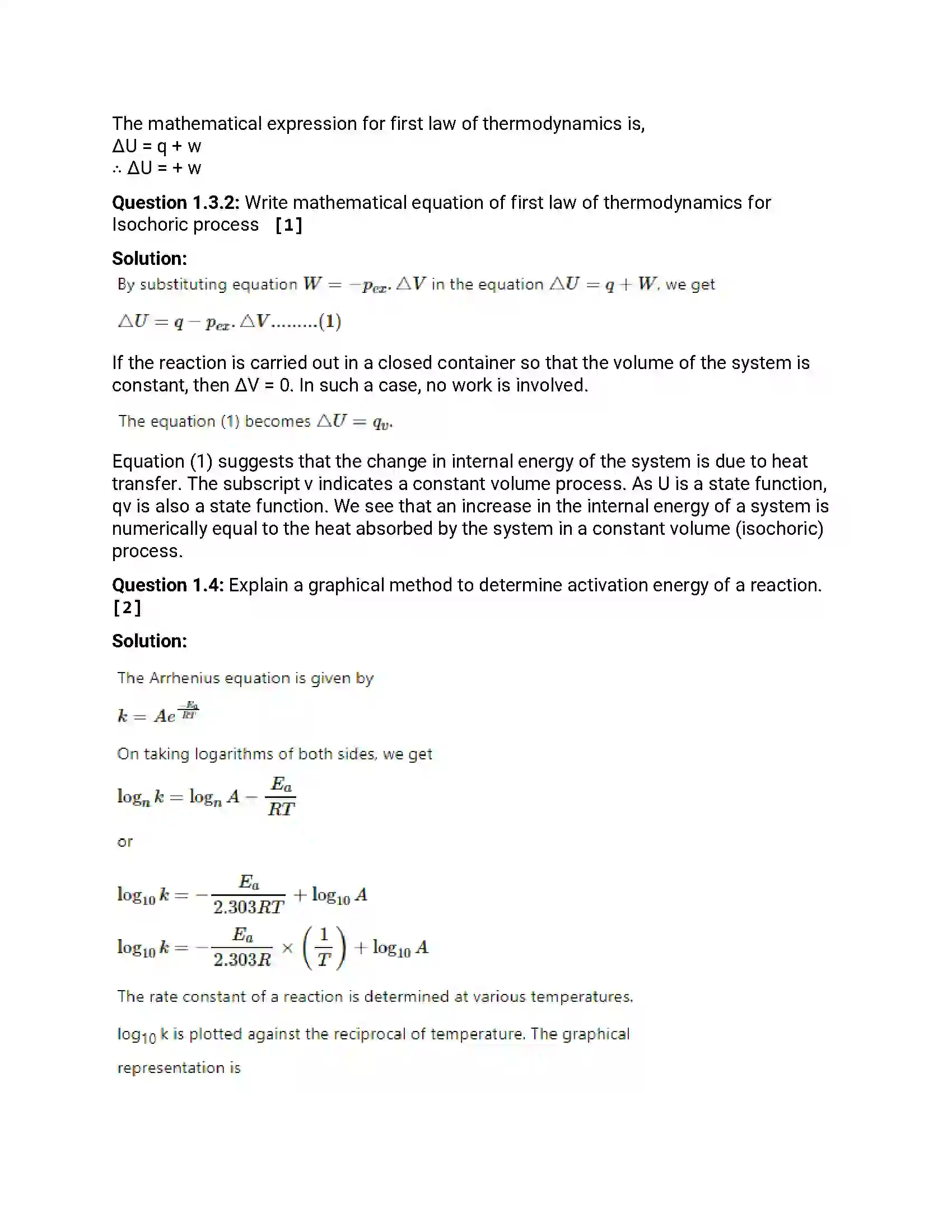 Maharashtra Board Class 12th 2016 Chemistry - March 2016 Previous Year Paper 3