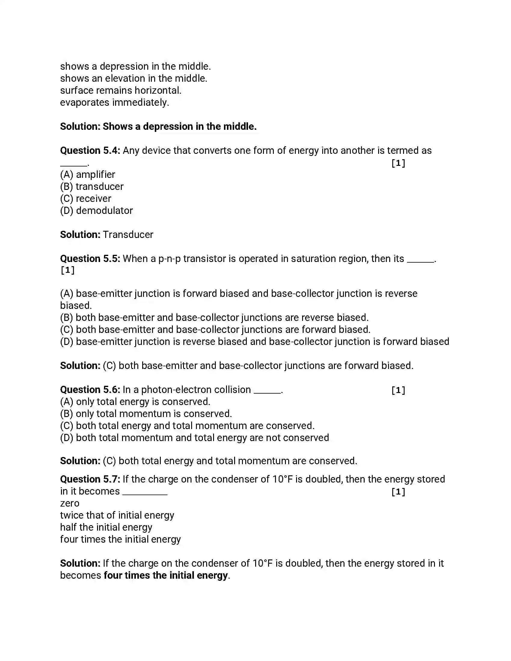 Maharashtra Board Class 12th 2017 Physics - March 2017 Previous Year Paper 17