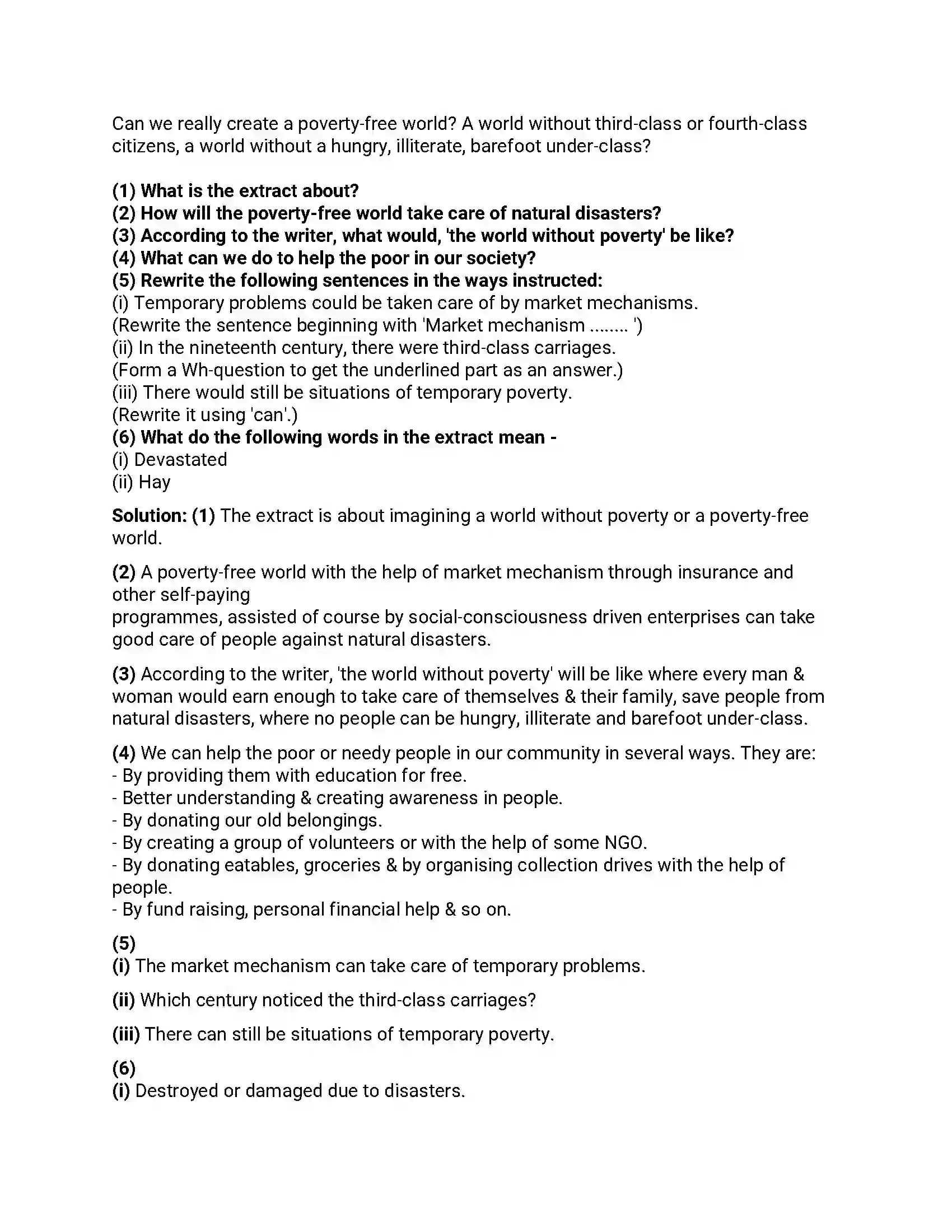 Maharashtra Board Class 12th 2018 English - March 2018 - Set-D Previous Year Paper 4