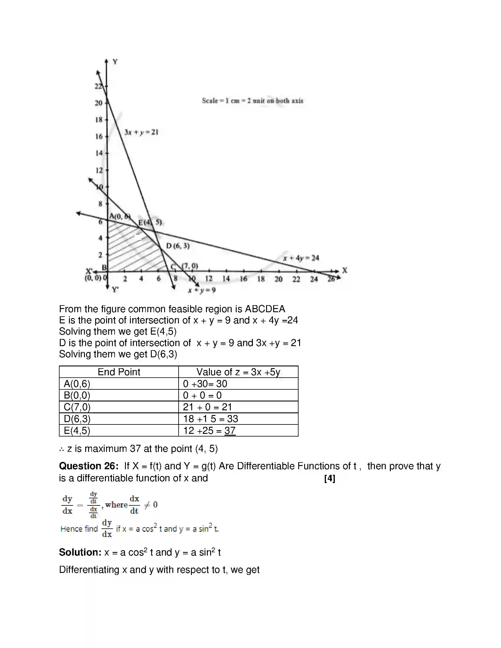 Maharashtra Board Class 12th 2019 Mathematics & Statistics - Feb 2019 - Set-1 Previous Year Paper 17