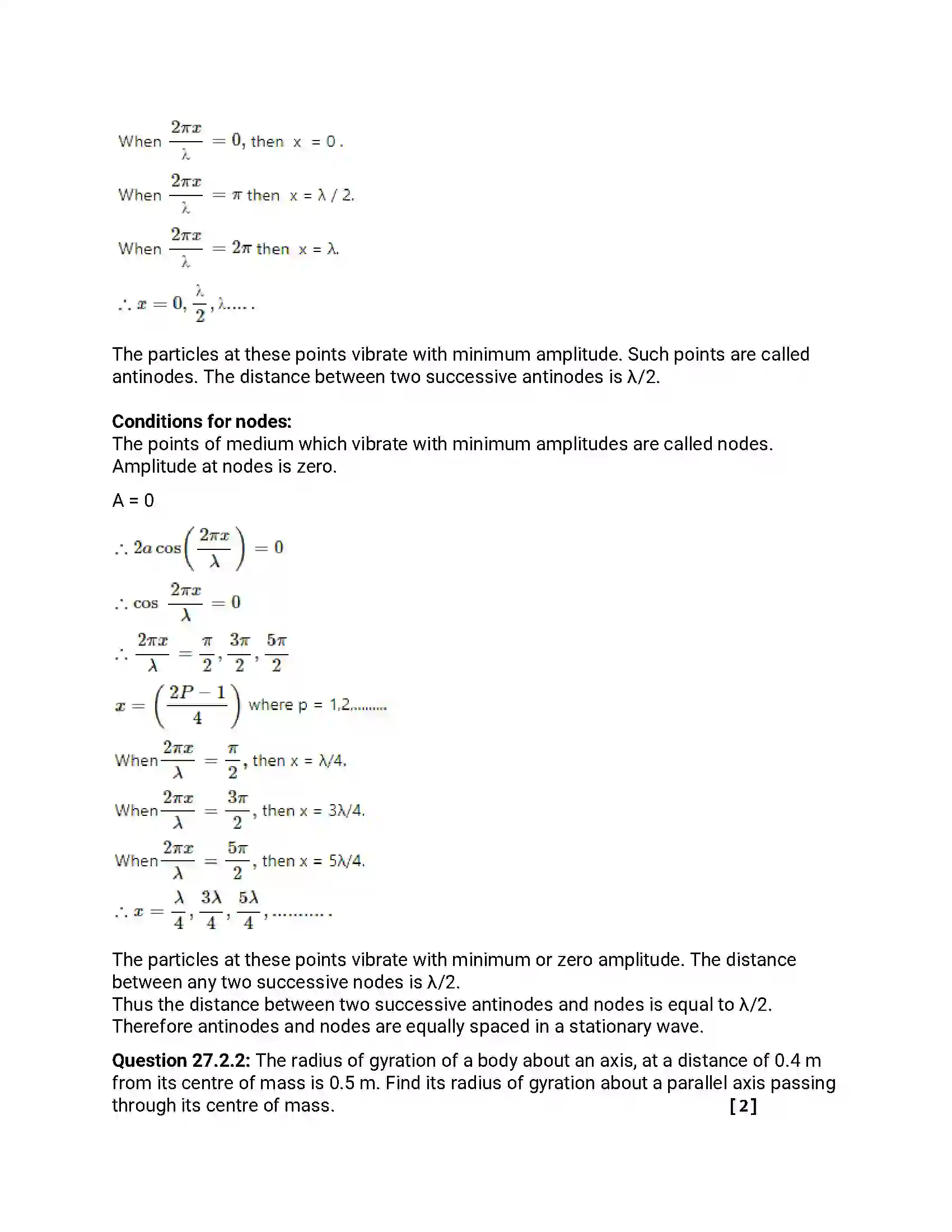 Maharashtra Board Class 12th 2019 Physics - Feb 2019 - Set-1 Previous Year Paper 21