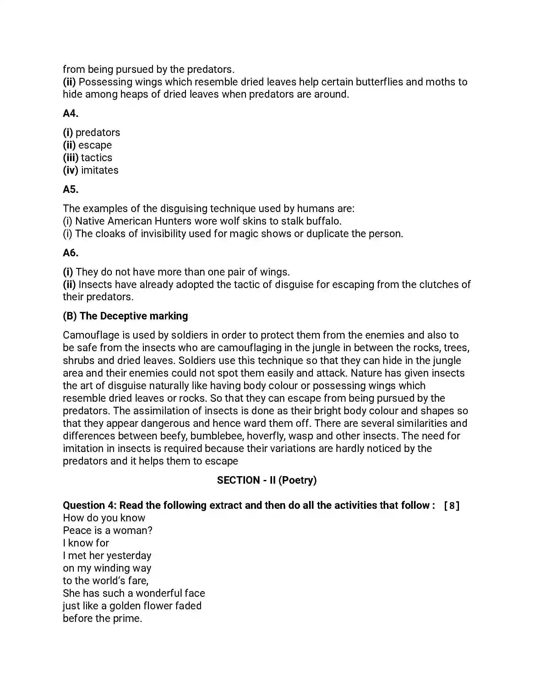 Maharashtra Board Class 12th 2019 English - Feb 2019 - Set-A Previous Year Paper 10