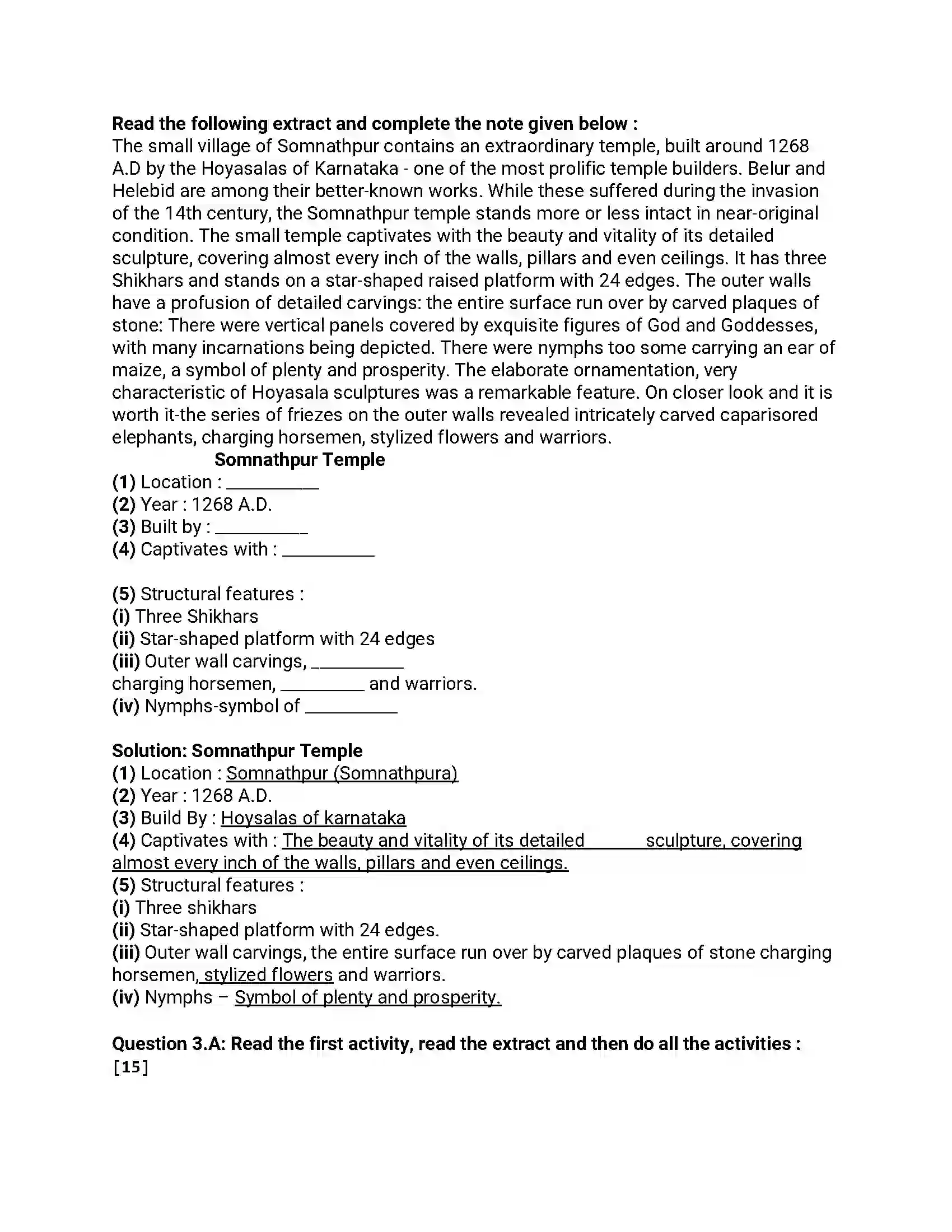 Maharashtra Board Class 12th 2019 English - Feb 2019 - Set-A Previous Year Paper 7