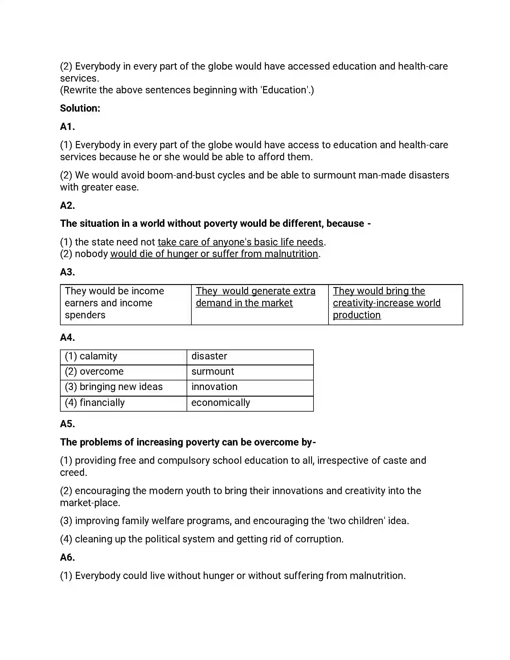Maharashtra Board Class 12th 2019 English - Jul 2019 - Set-A Previous Year Paper 6