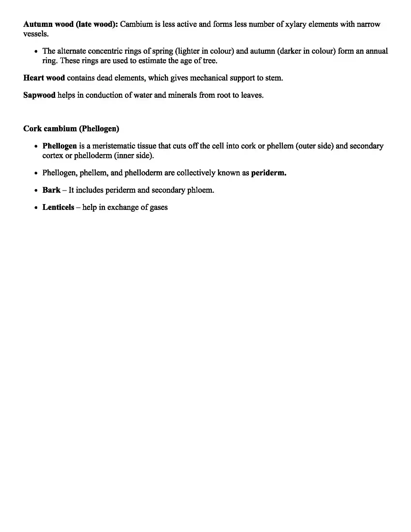 Maharashtra Board Class 11th Biology Morphology of Flowering Plants Revision Note 10