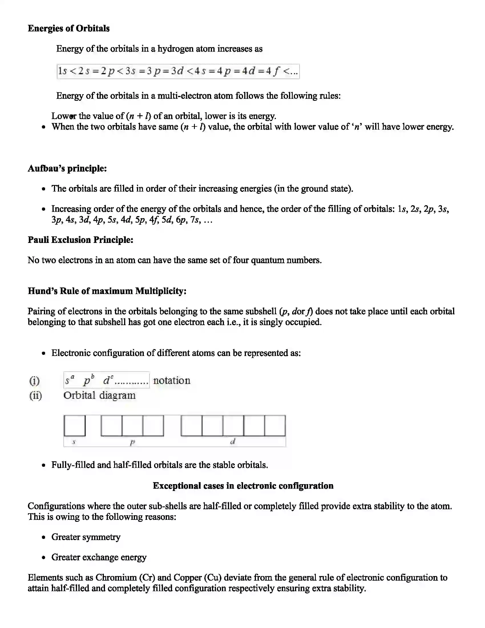 Maharashtra Board Class 11th Chemistry Structure of Atom Revision Note 7