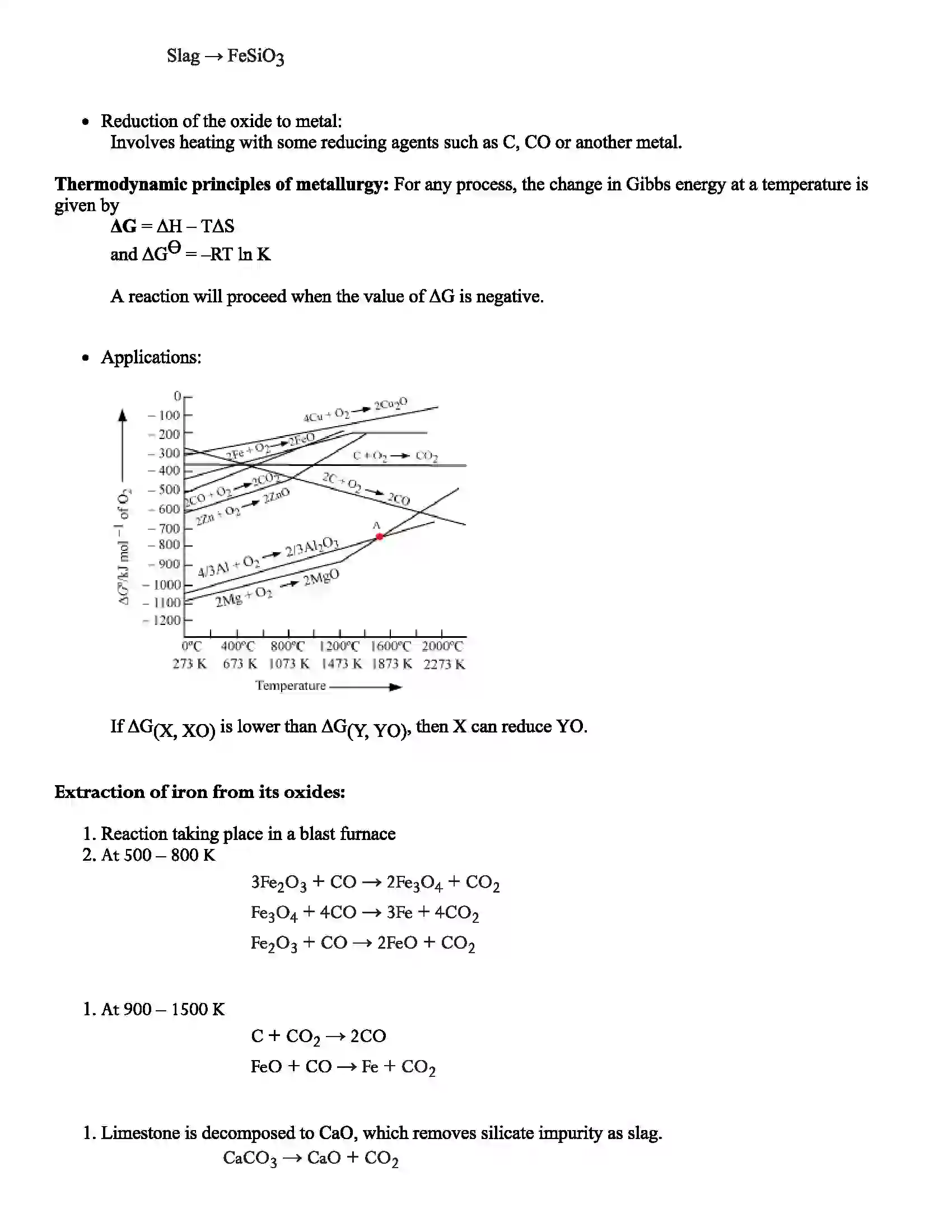 Maharashtra Board Class 12th Chemistry General Principles & Processes of Isolation of Elements Revision Note 3