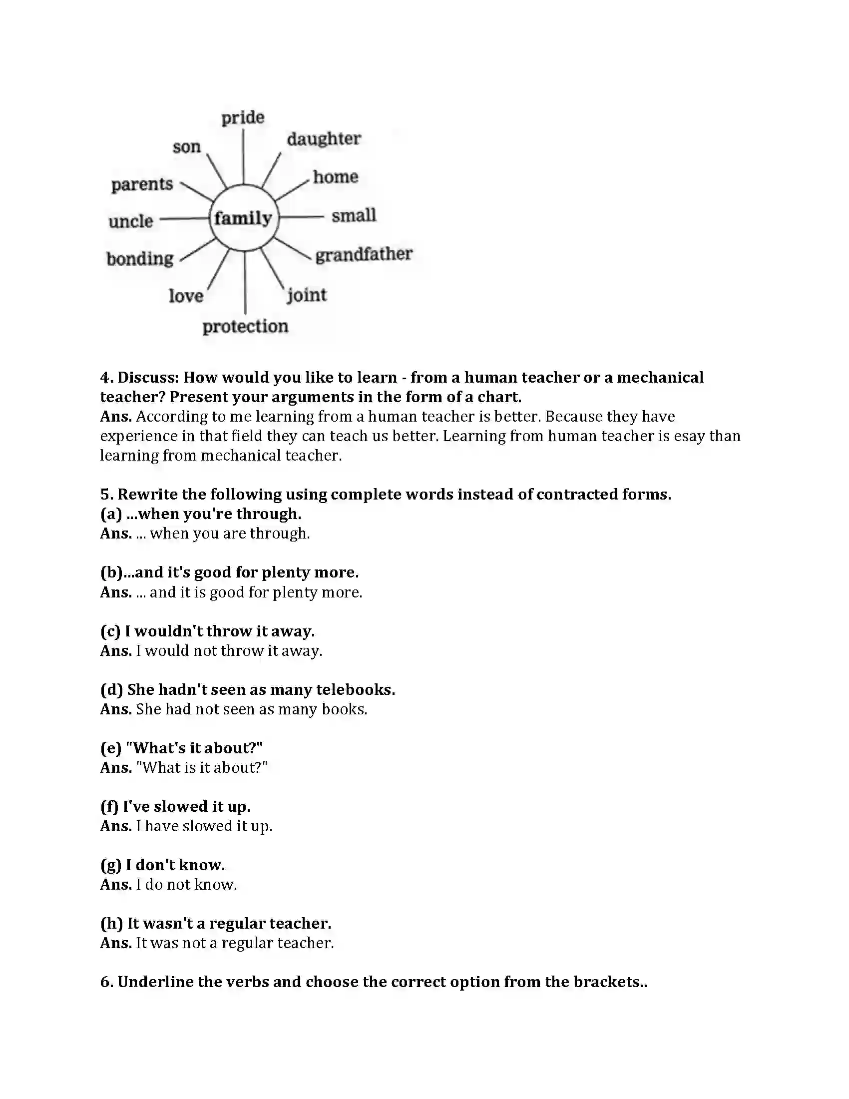 Maharashtra Board Class 9th My English Course Book 1.2 The Fun They Had Revision Note 4