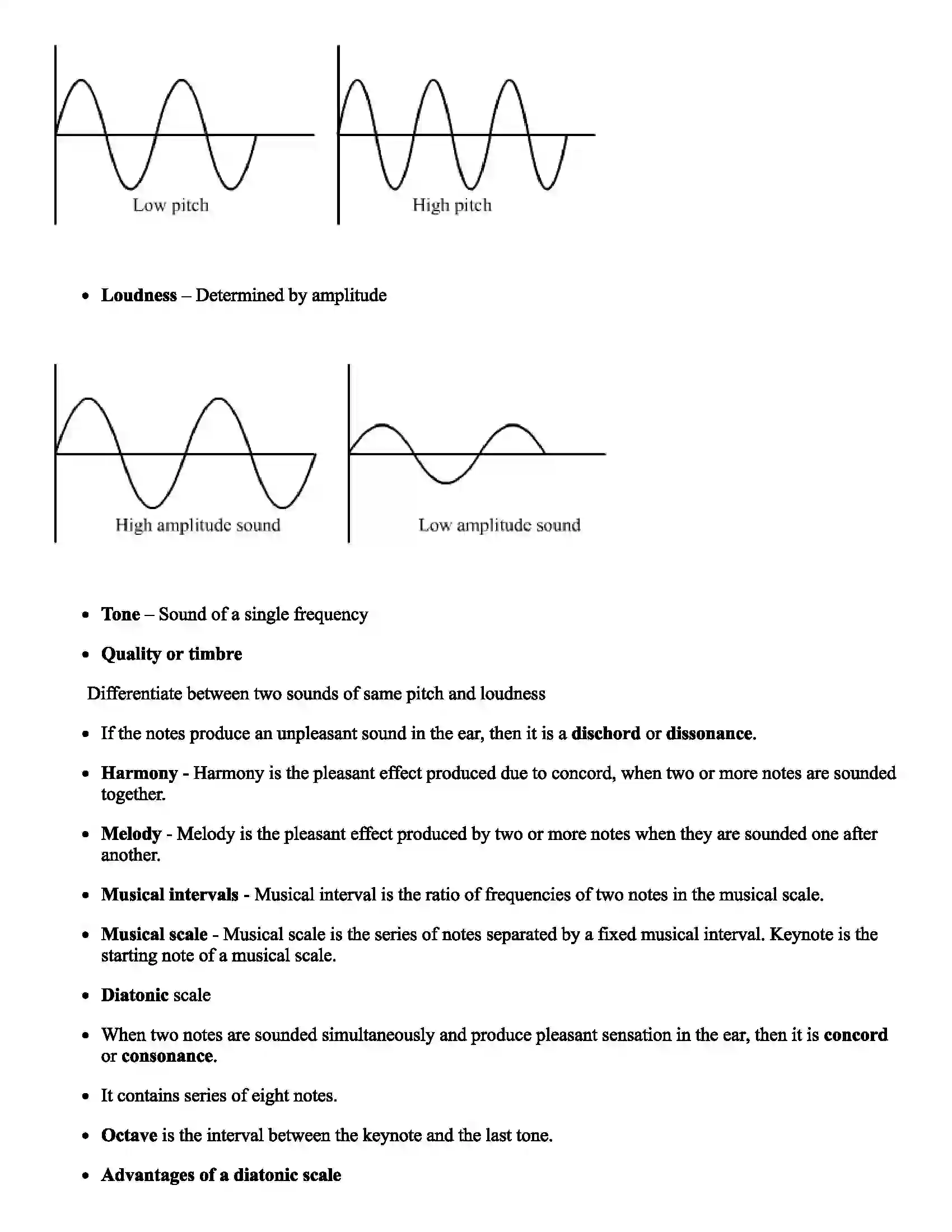 Maharashtra Board Class 9th Science Study of Sound Revision Note 2