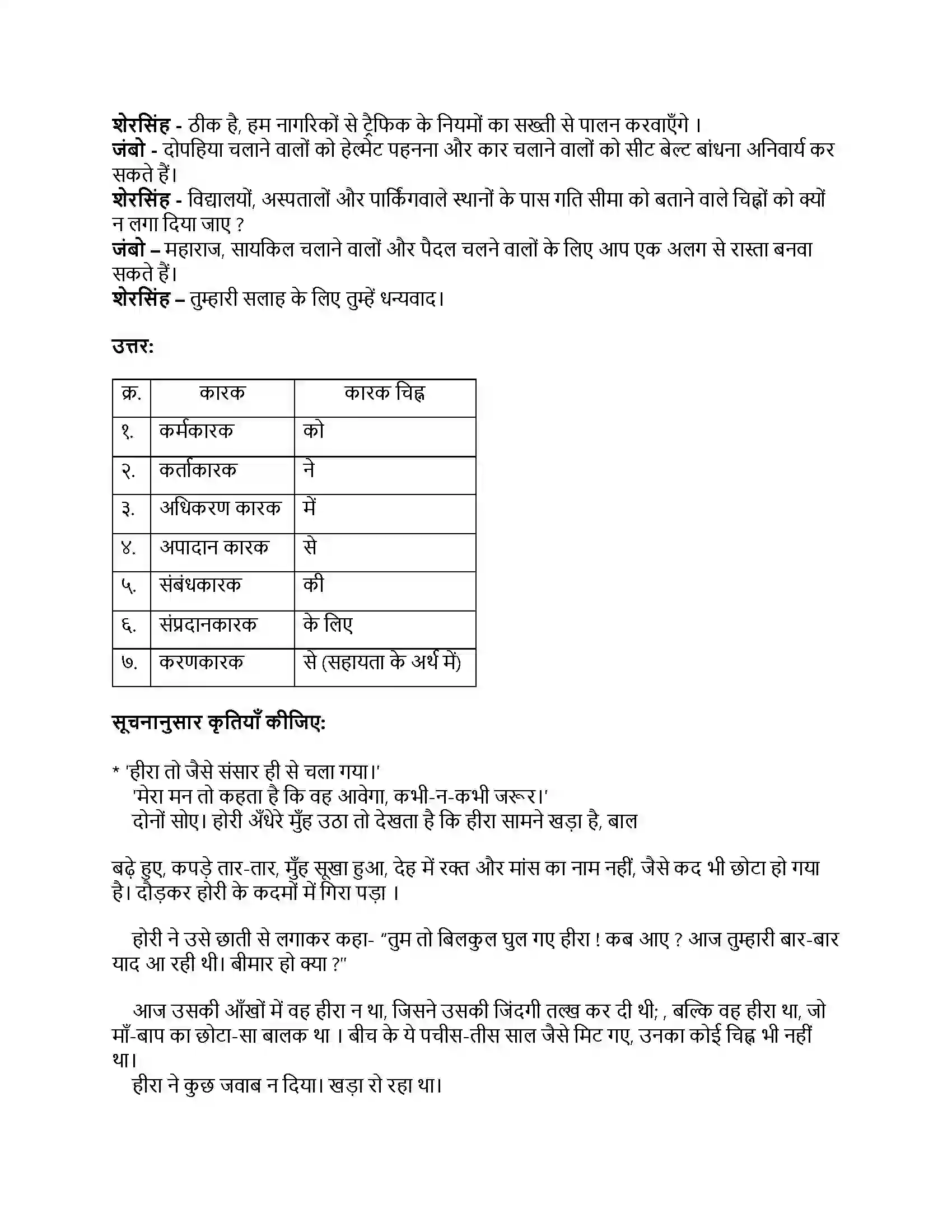 Maharashtra Board Class 9th हिंदी कुमारभारती (दूसरी इकाई) गोदान Revision Note 3