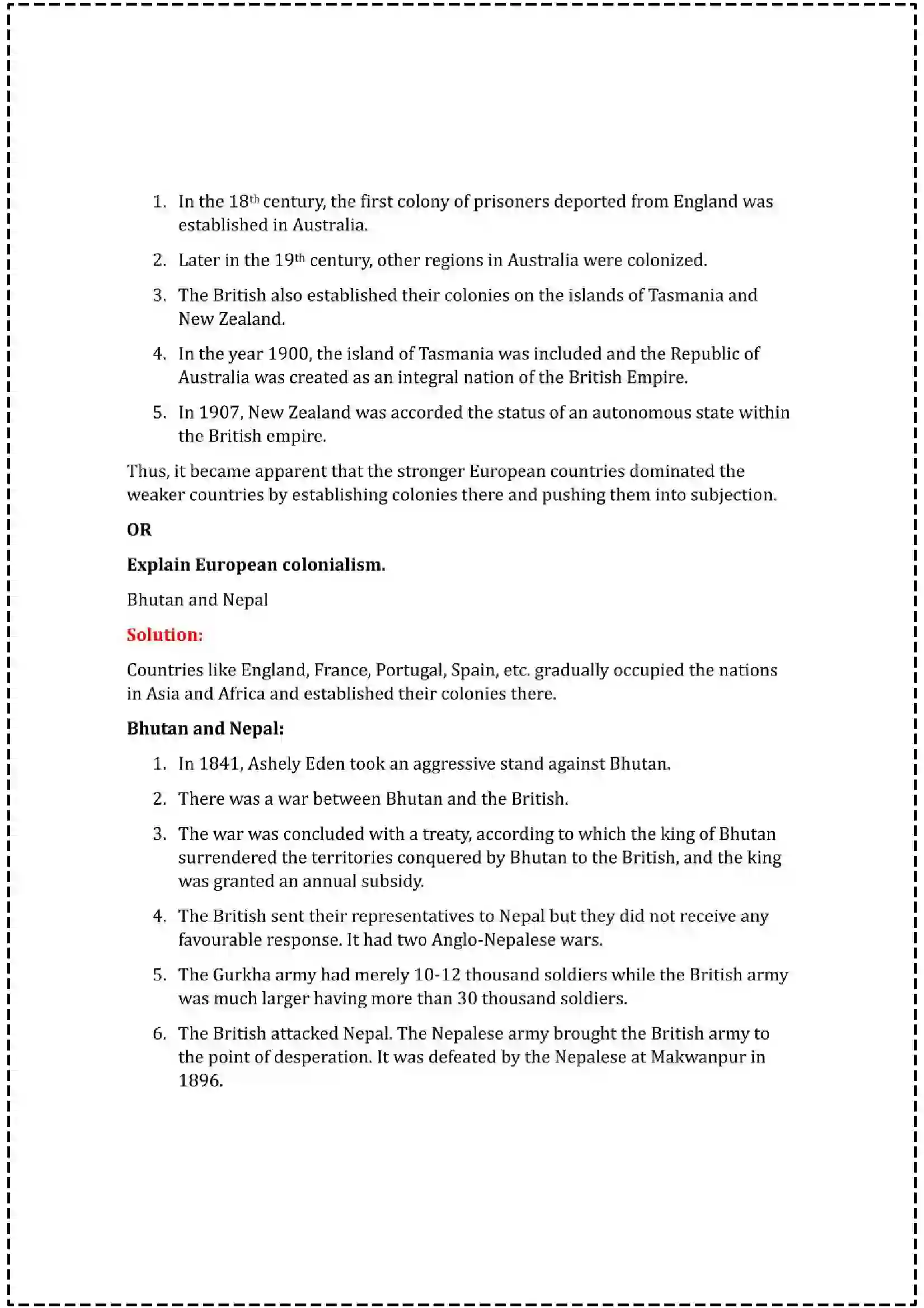 Maharashtra Board Class 12th 2025 History Set - 2 - Sample Paper 22