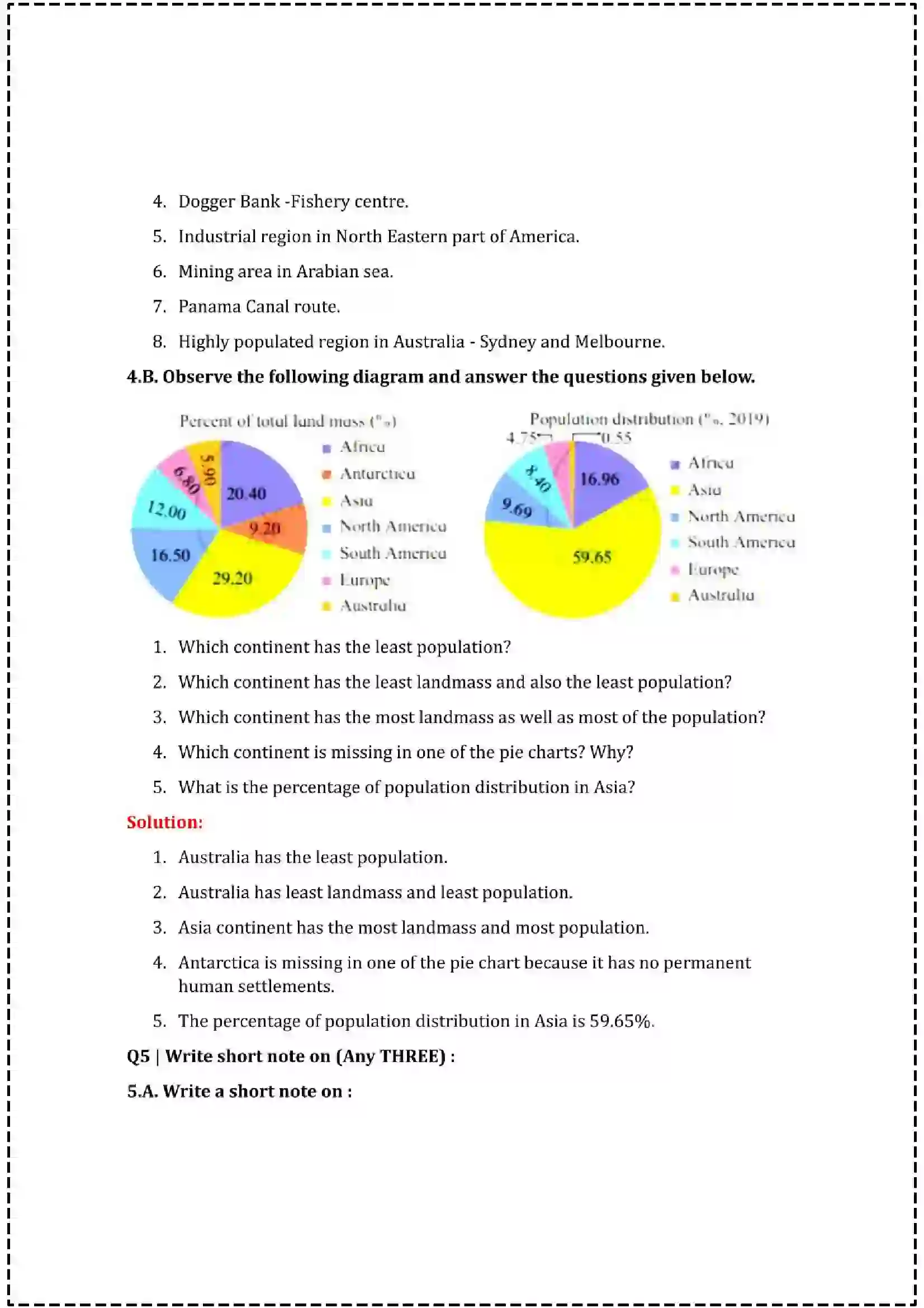 Maharashtra Board Class 12th 2025 Geography Set - 2 - Sample Paper 14