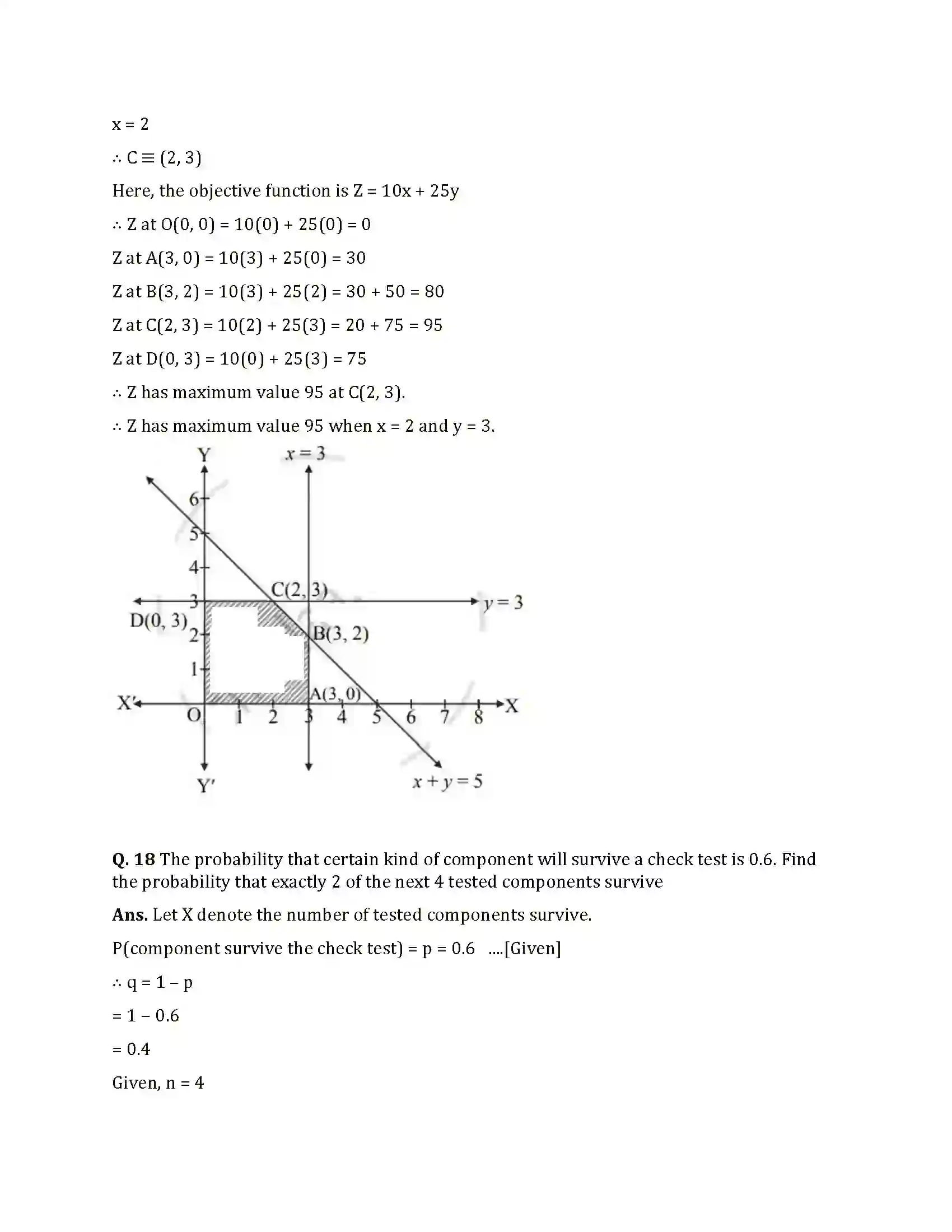 Maharashtra Board Class 12th 2025 Maths Sample Paper 15