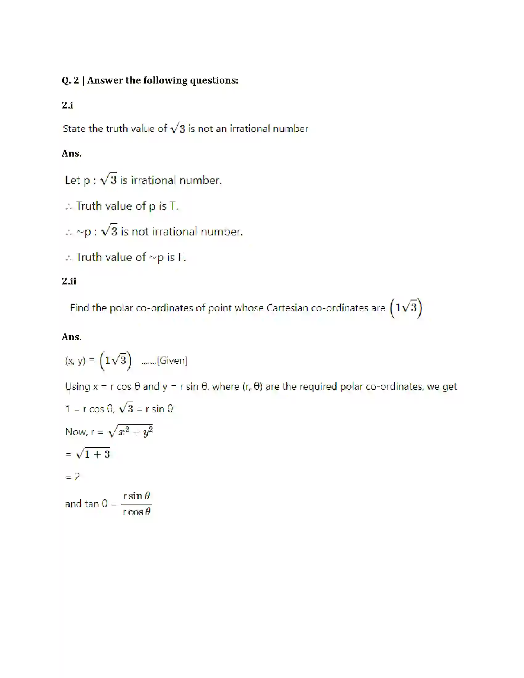 Maharashtra Board Class 12th 2025 Maths Sample Paper 4