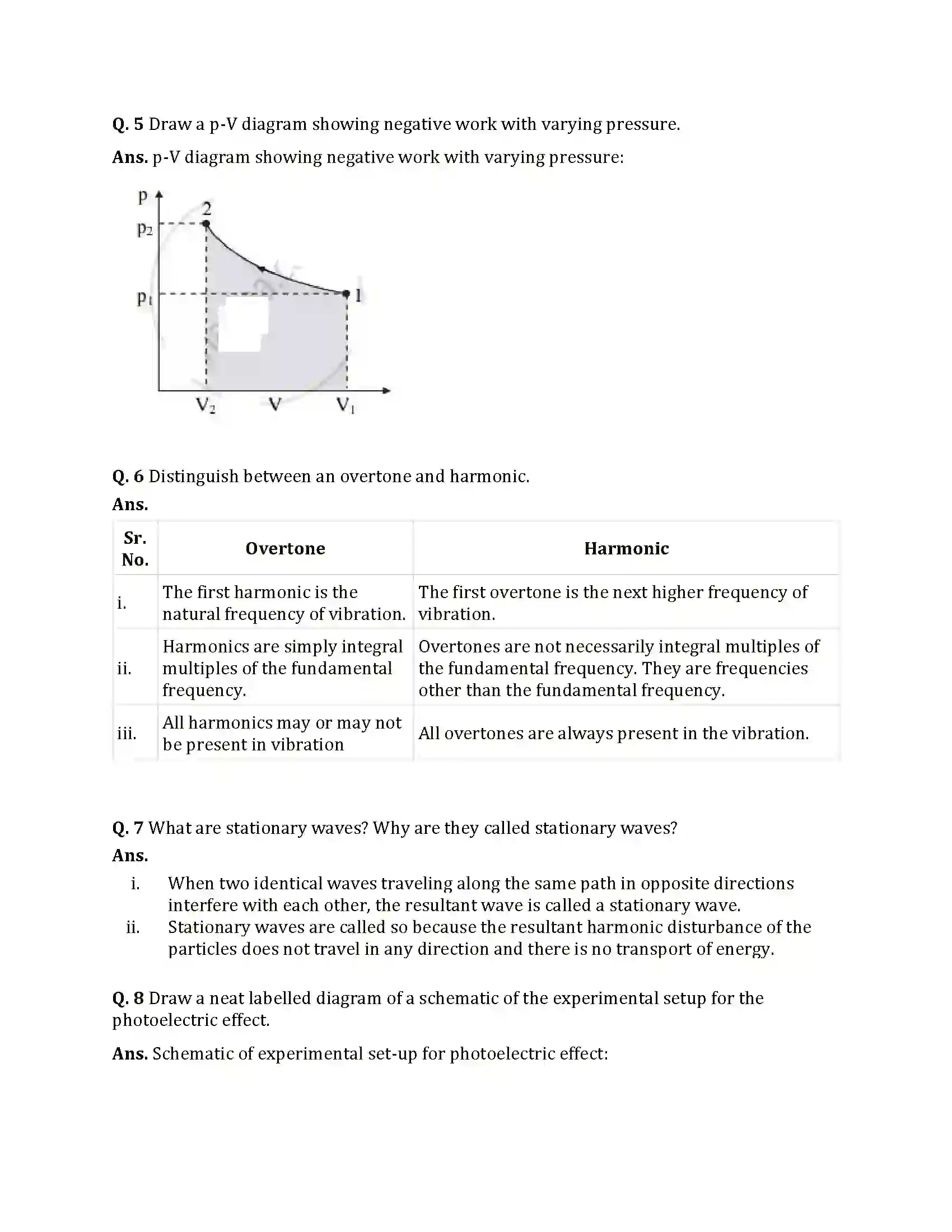 Maharashtra Board Class 12th 2025 Physics Sample Paper 5