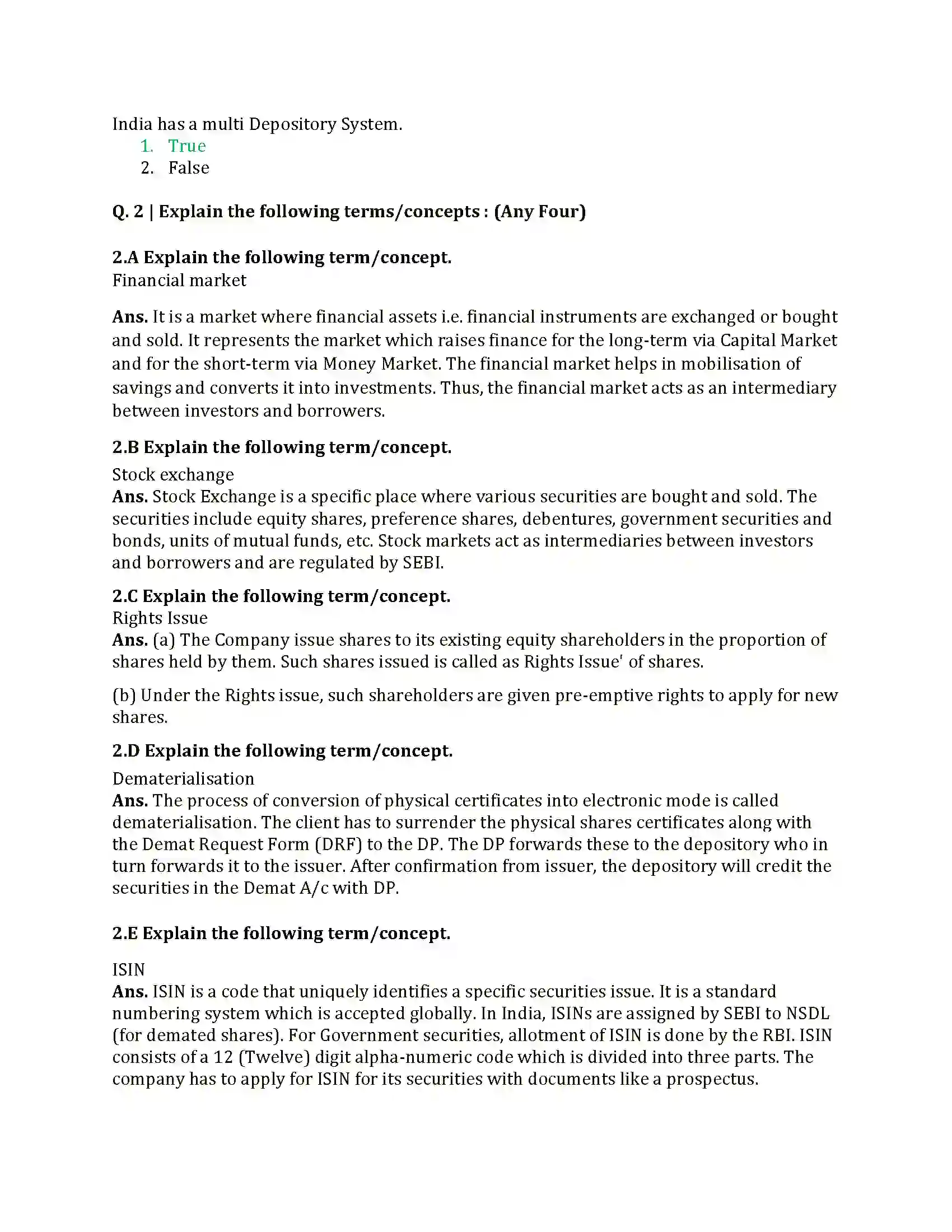 Maharashtra Board Class 12th 2025 Secretarial Practice Sample Paper 4