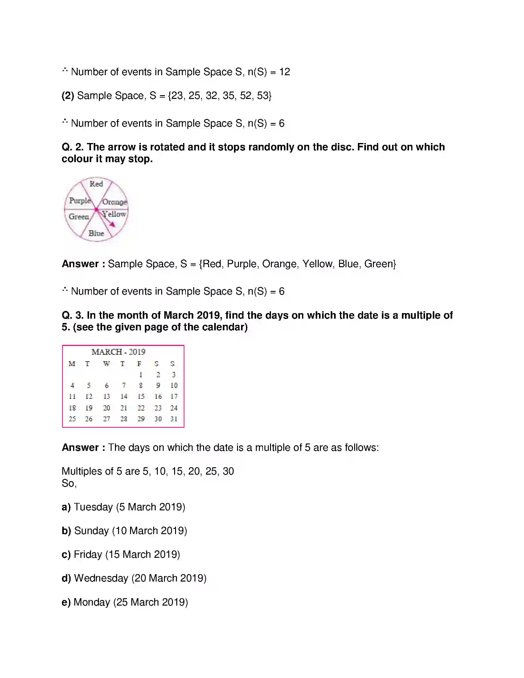Maharashtra Board Class 10th Mathematics Part-I - English Medium Probability Solution 2