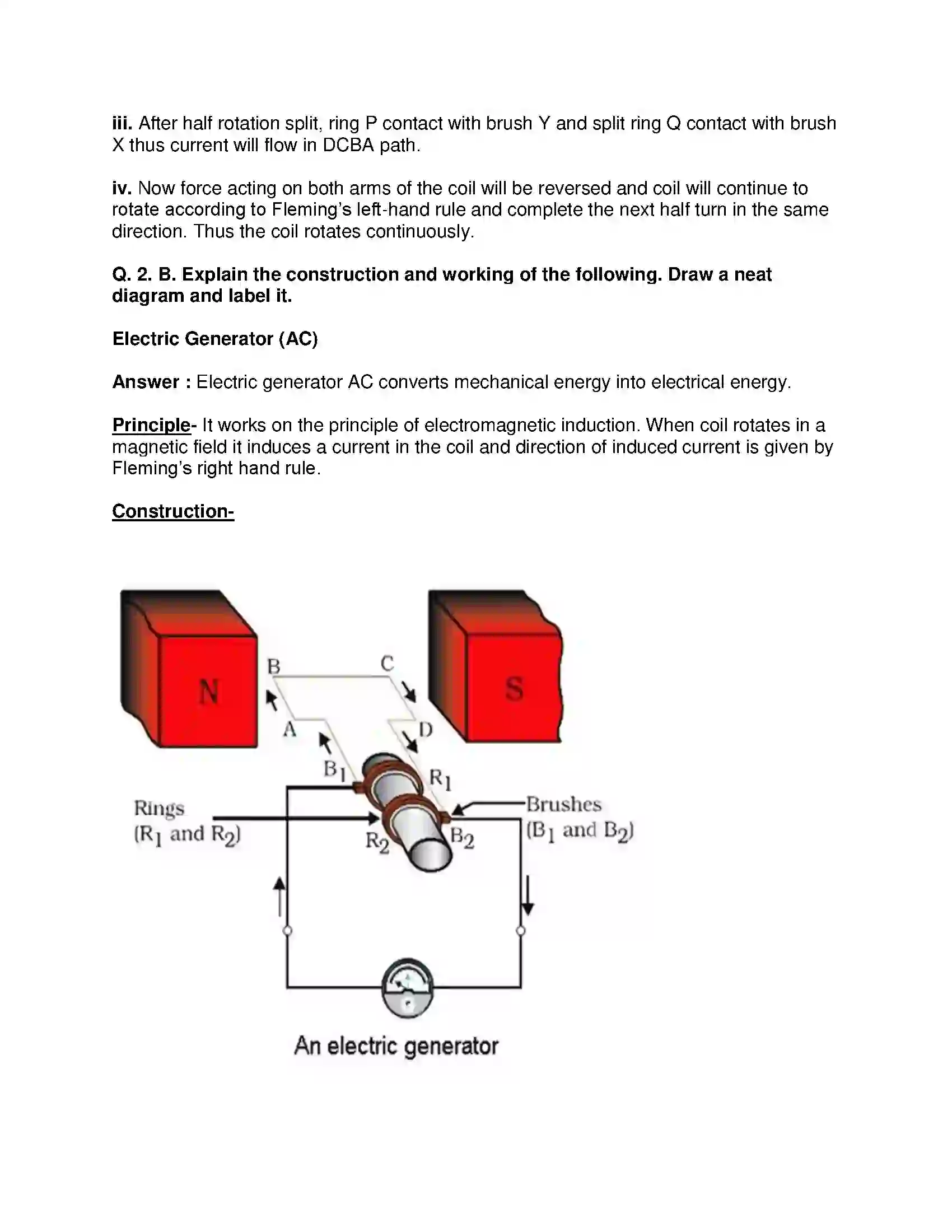 Maharashtra Board Class 10th Science & Technology-I - English Medium Effects of Electric Current Solution 3