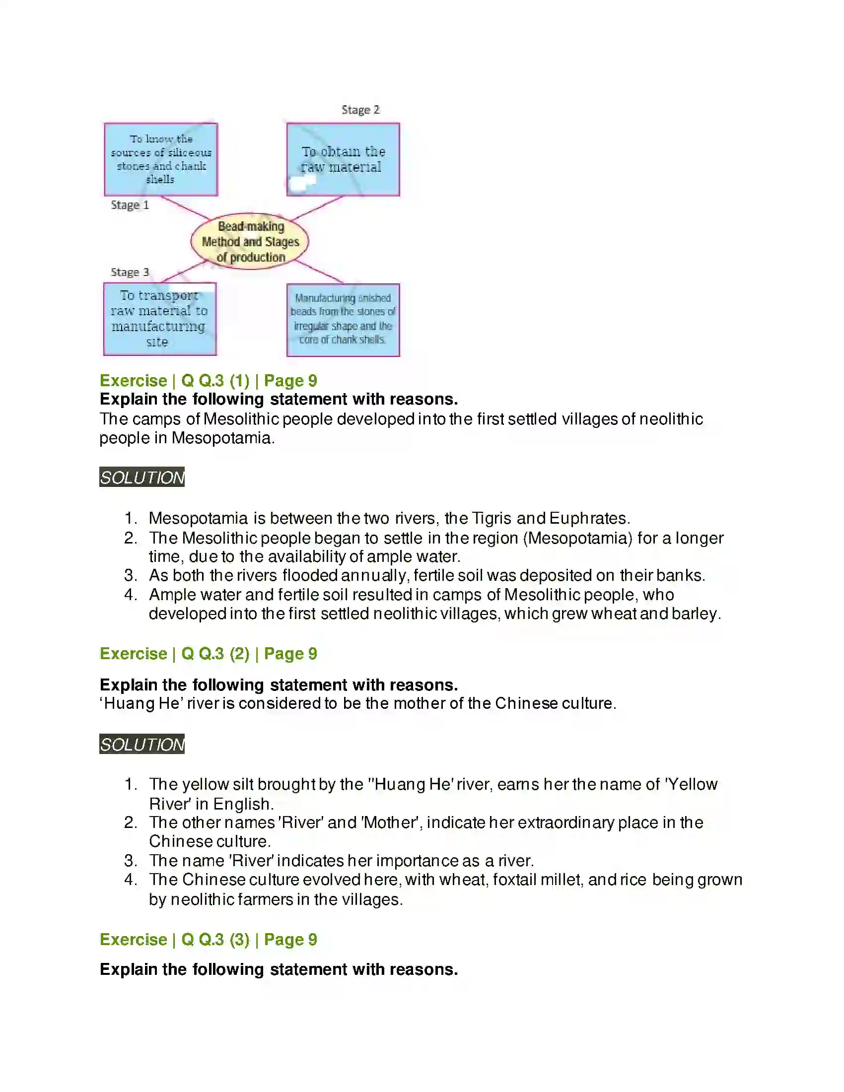 Maharashtra Board Class 11th History First Farmers Solution 3