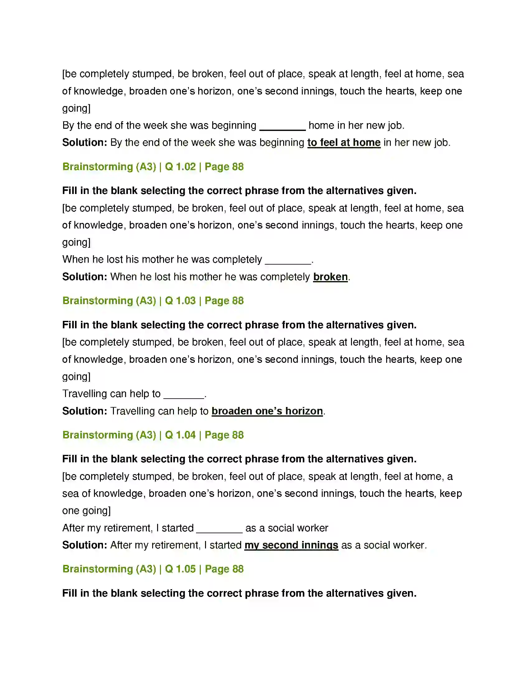 Maharashtra Board Class 12th English Voyaging Towards Excellence Solution 9