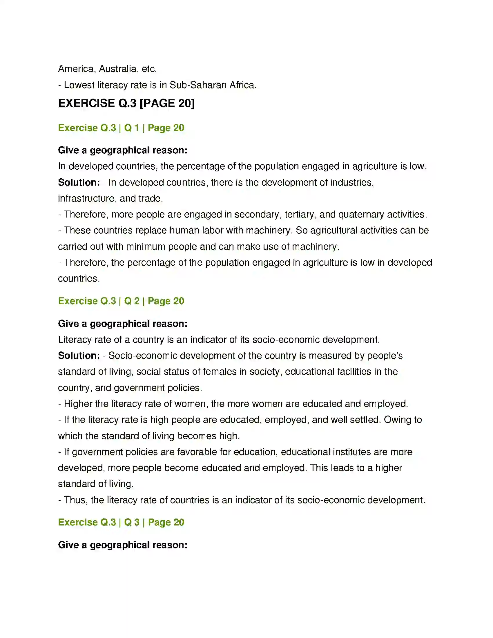 Maharashtra Board Class 12th Geography Population Part - 2 Solution 4