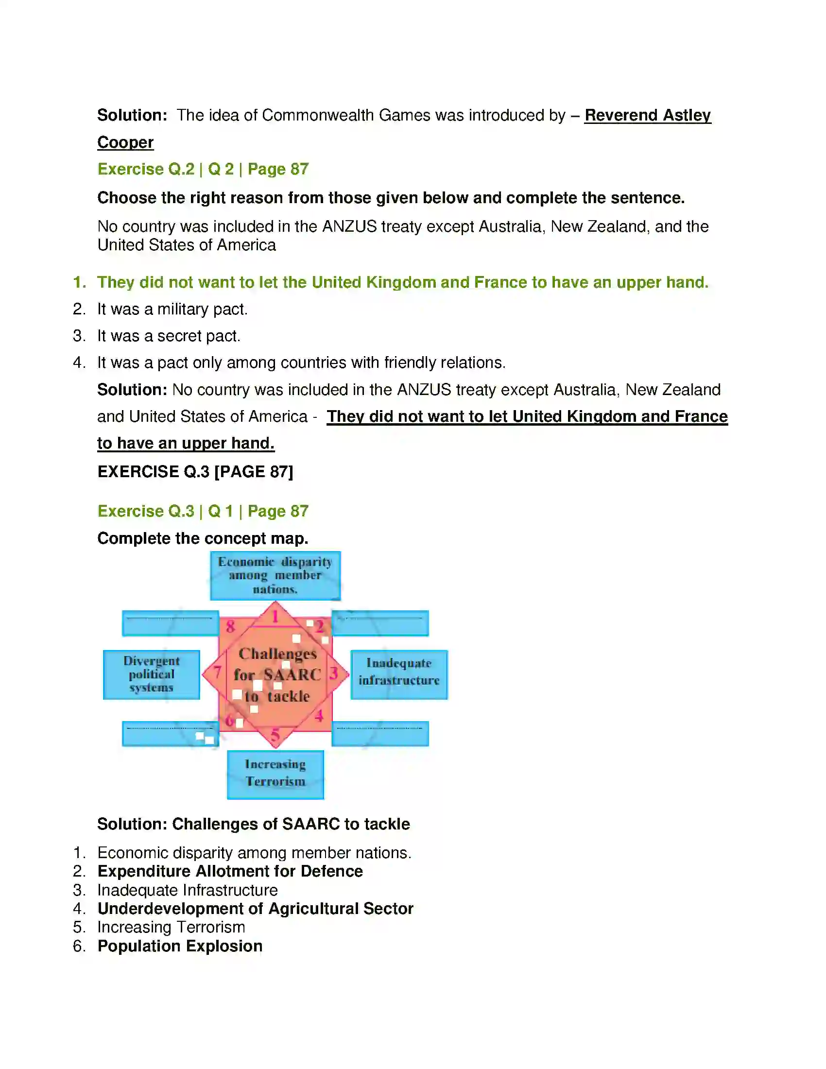 Maharashtra Board Class 12th History Cold War Solution 2