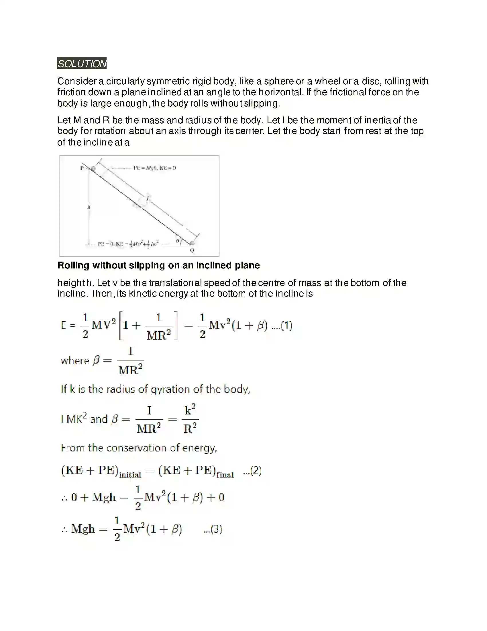 Maharashtra Board Class 12th Physics Rotational Dynamics Solution 20