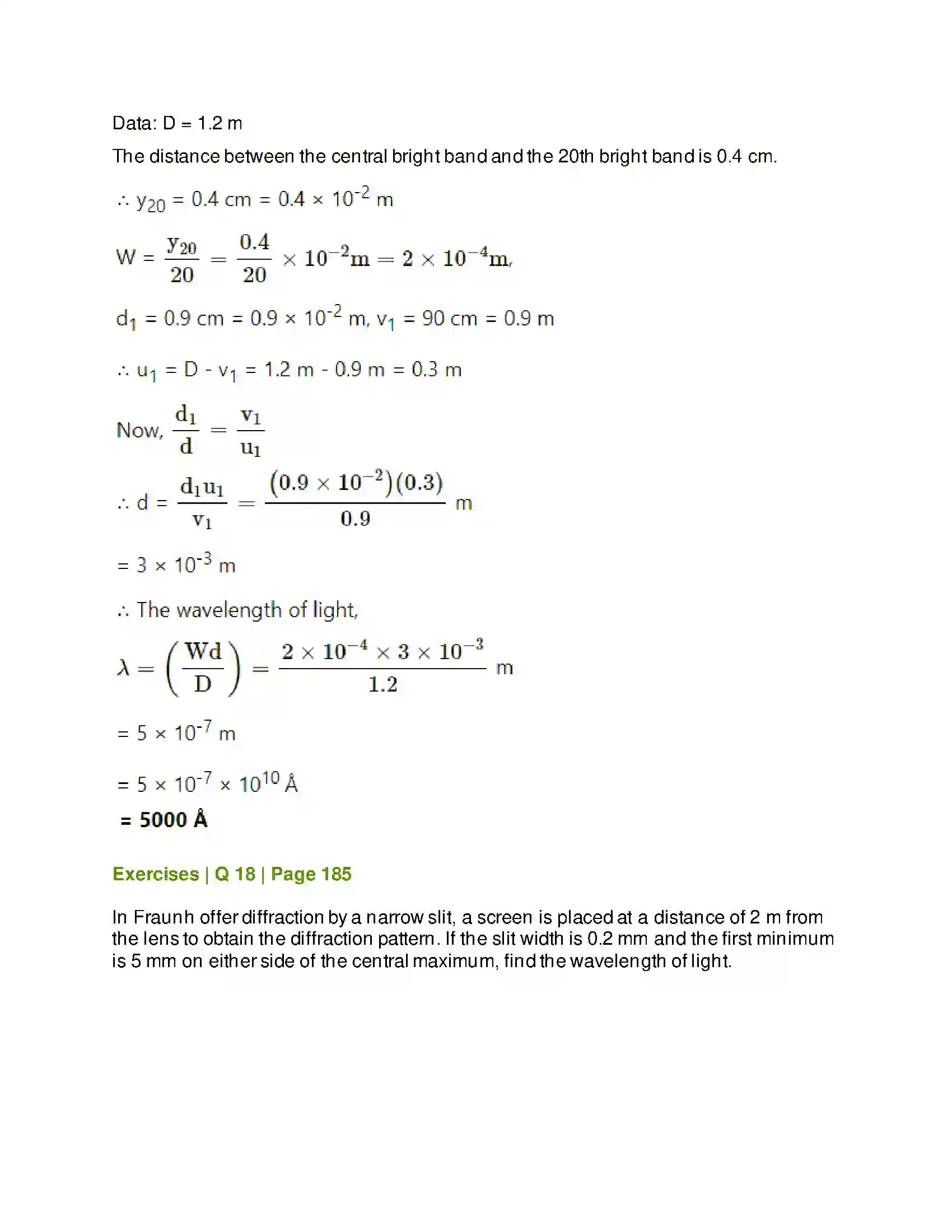 Maharashtra Board Class 12th Physics Wave Optics Solution 23