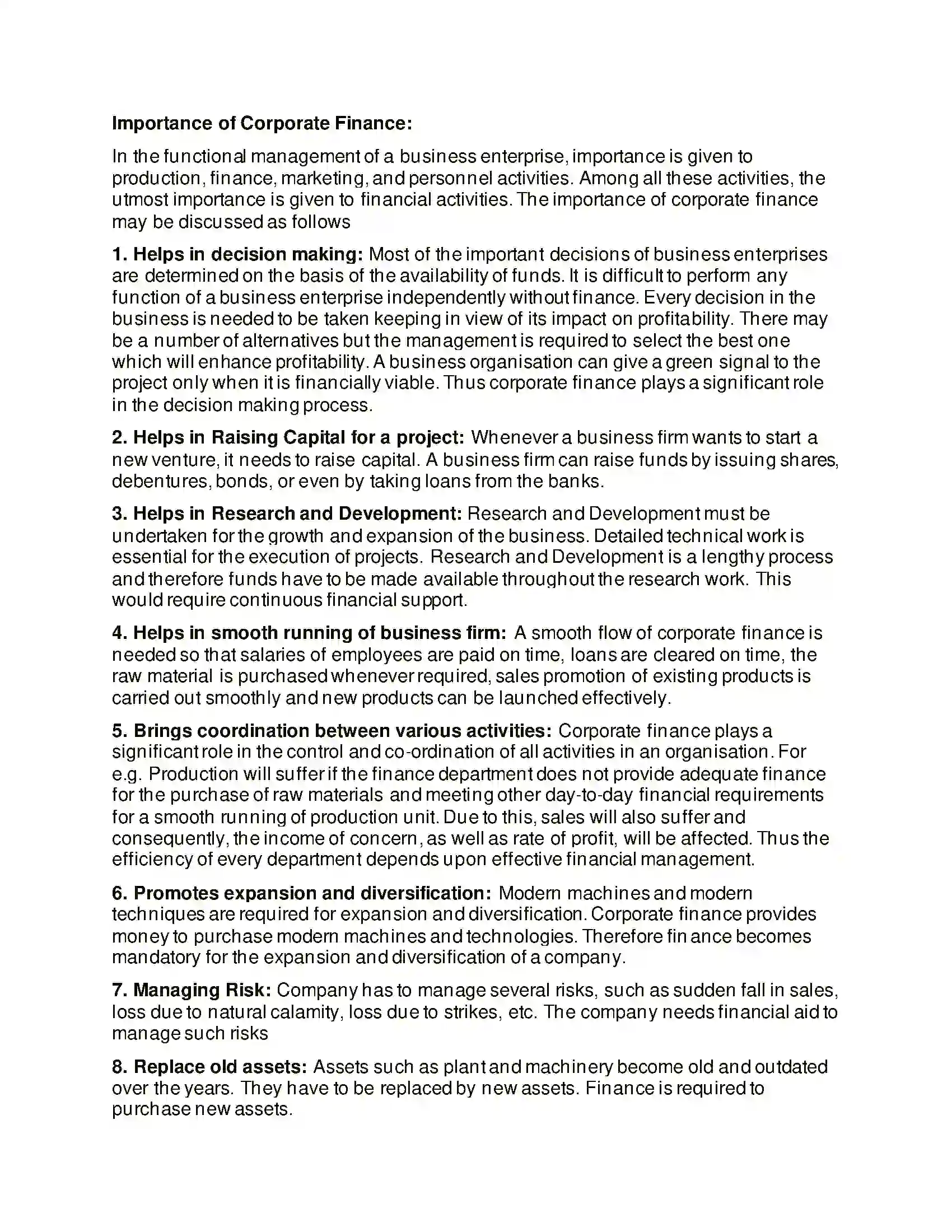 Maharashtra Board Class 12th Secretarial Practice Introduction To Corporate Finance Solution 20