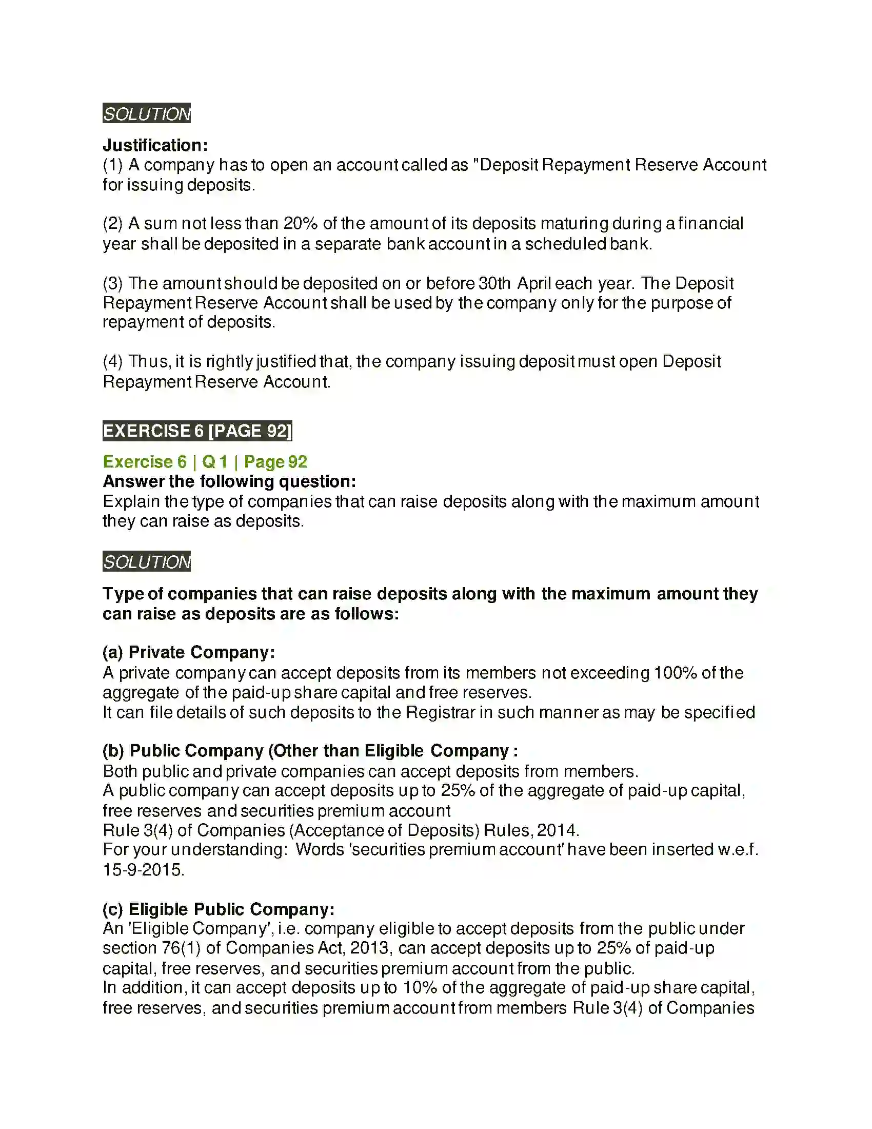 Maharashtra Board Class 12th Secretarial Practice Deposits Solution 27