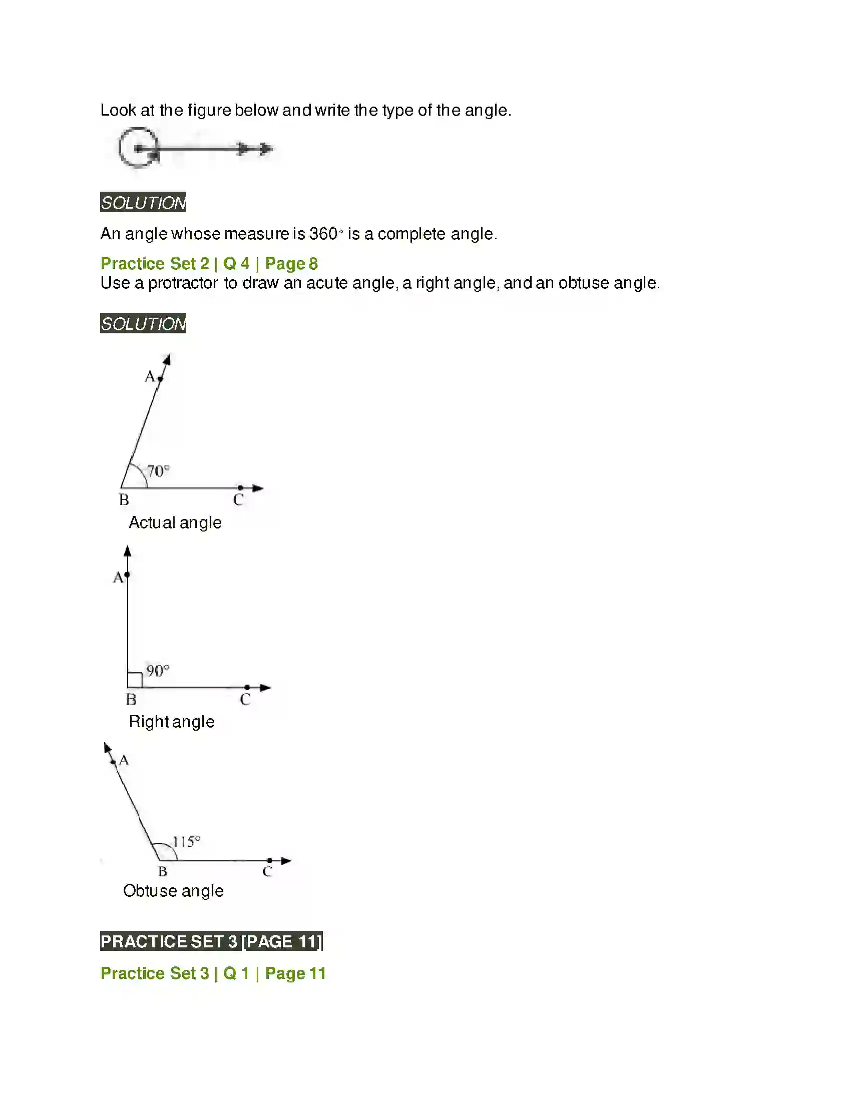 Maharashtra Board Class 6th Mathematics Angles Solution 4