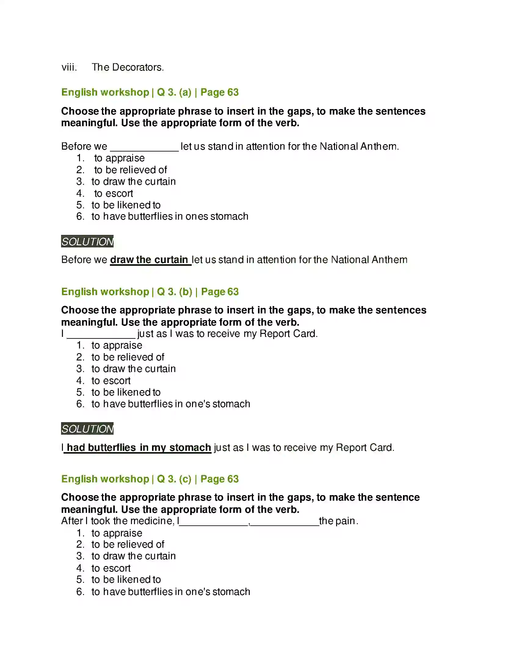 Maharashtra Board Class 7th English Compere a Programme Solution 3