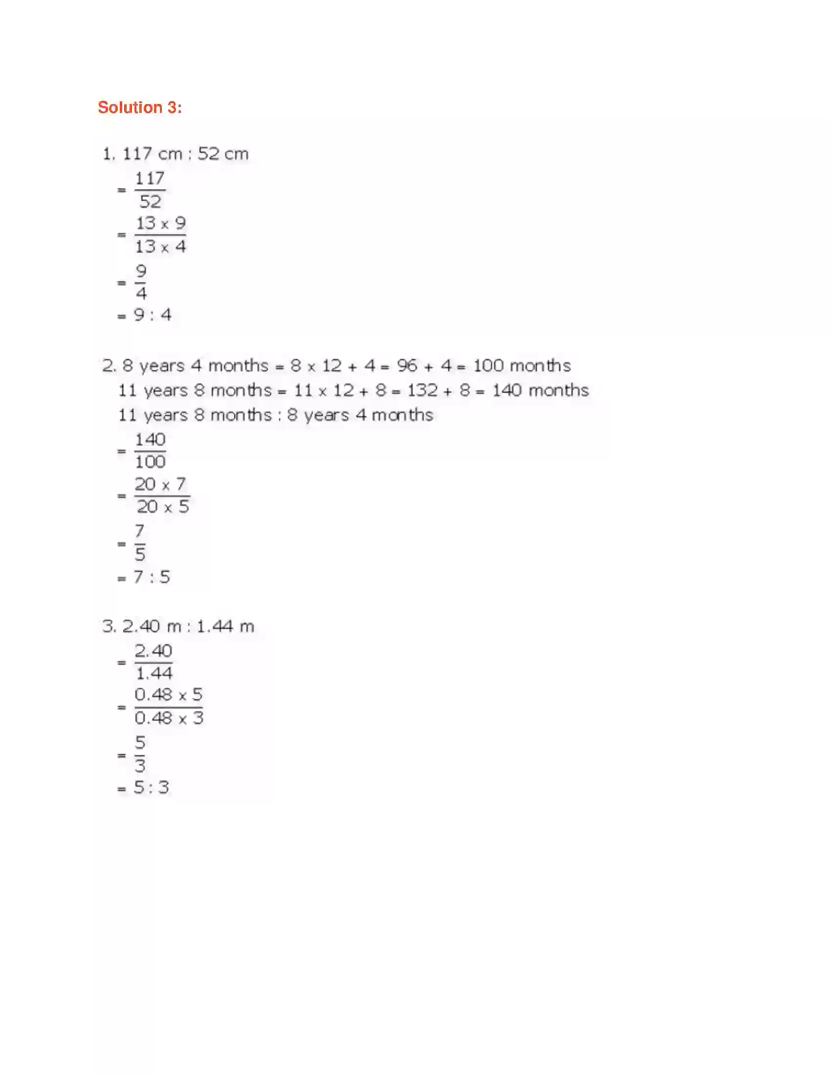 Maharashtra Board Class 9th Algebra Ratio and Proportion Solution 2
