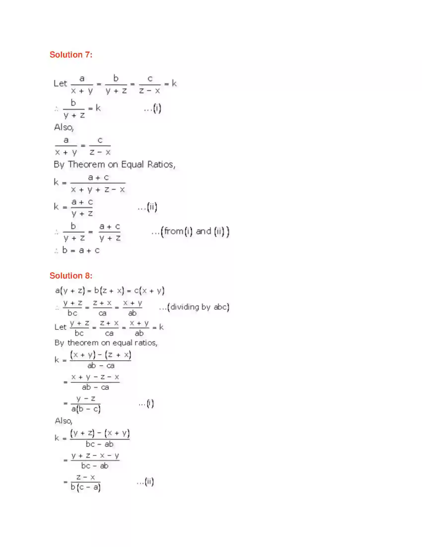 Maharashtra Board Class 9th Algebra Ratio and Proportion Solution 20