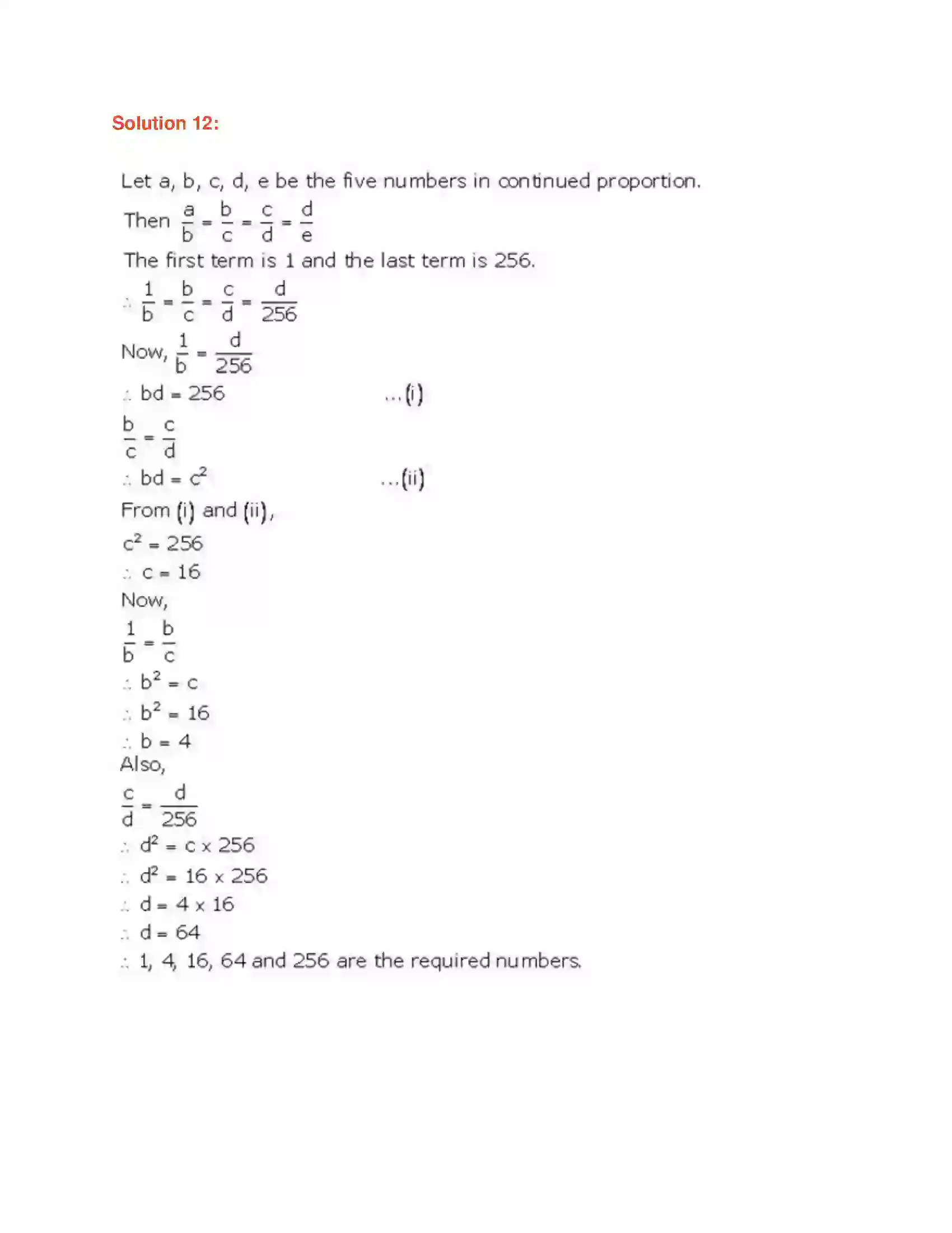 Maharashtra Board Class 9th Algebra Ratio and Proportion Solution 29