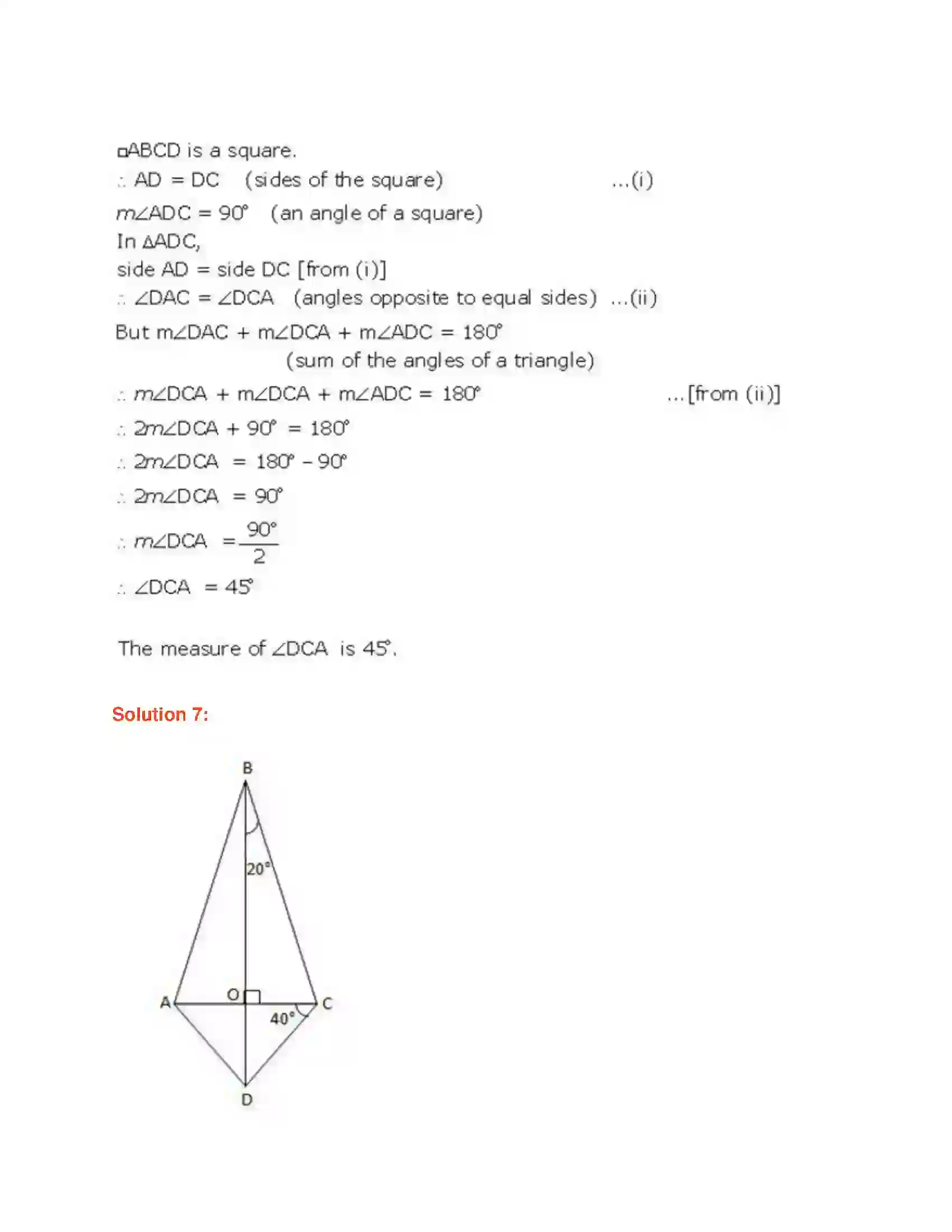 Maharashtra Board Class 9th Geometry Quadrilaterals Solution 17