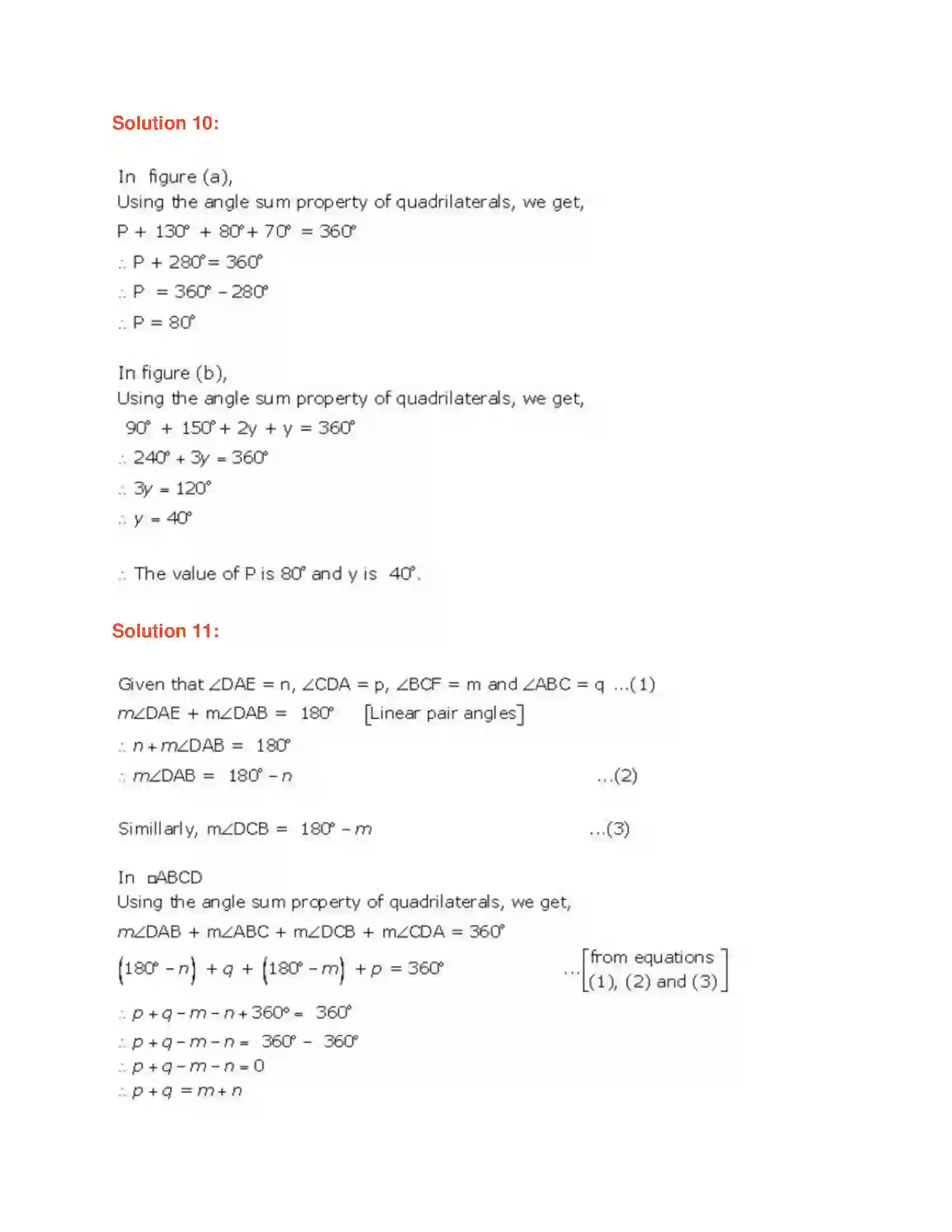 Maharashtra Board Class 9th Geometry Quadrilaterals Solution 4