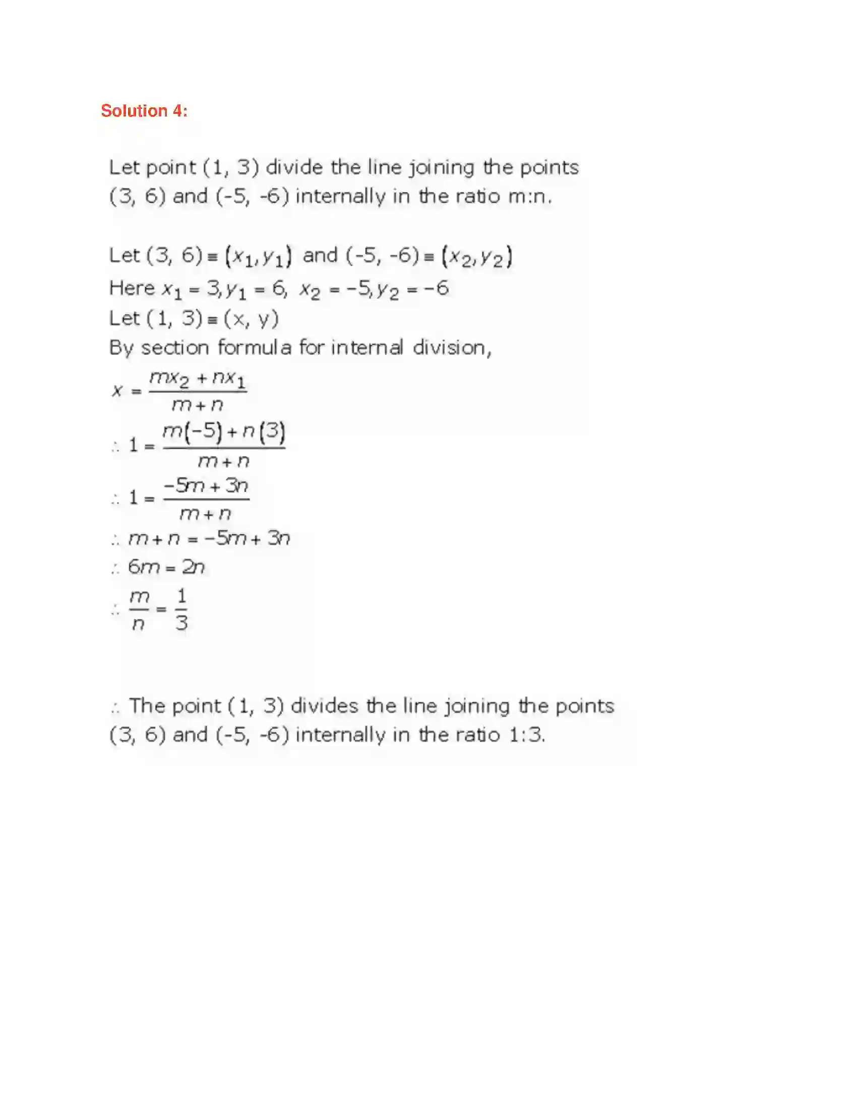 Maharashtra Board Class 9th Geometry Co-ordinate Geometry Solution 11