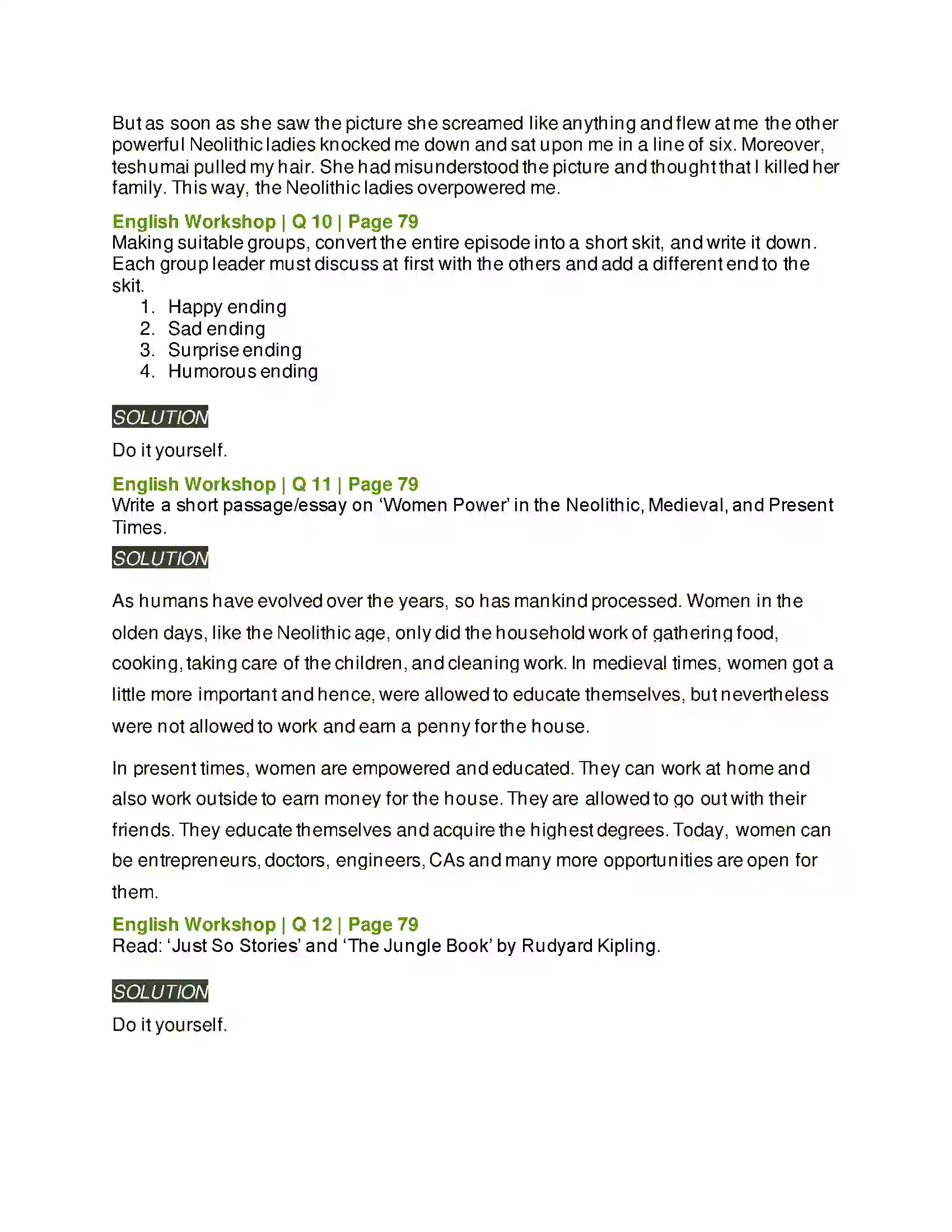 Maharashtra Board Class 9th Kumarbharati - English Medium 3.4 How the First Letter was Written Solution 7