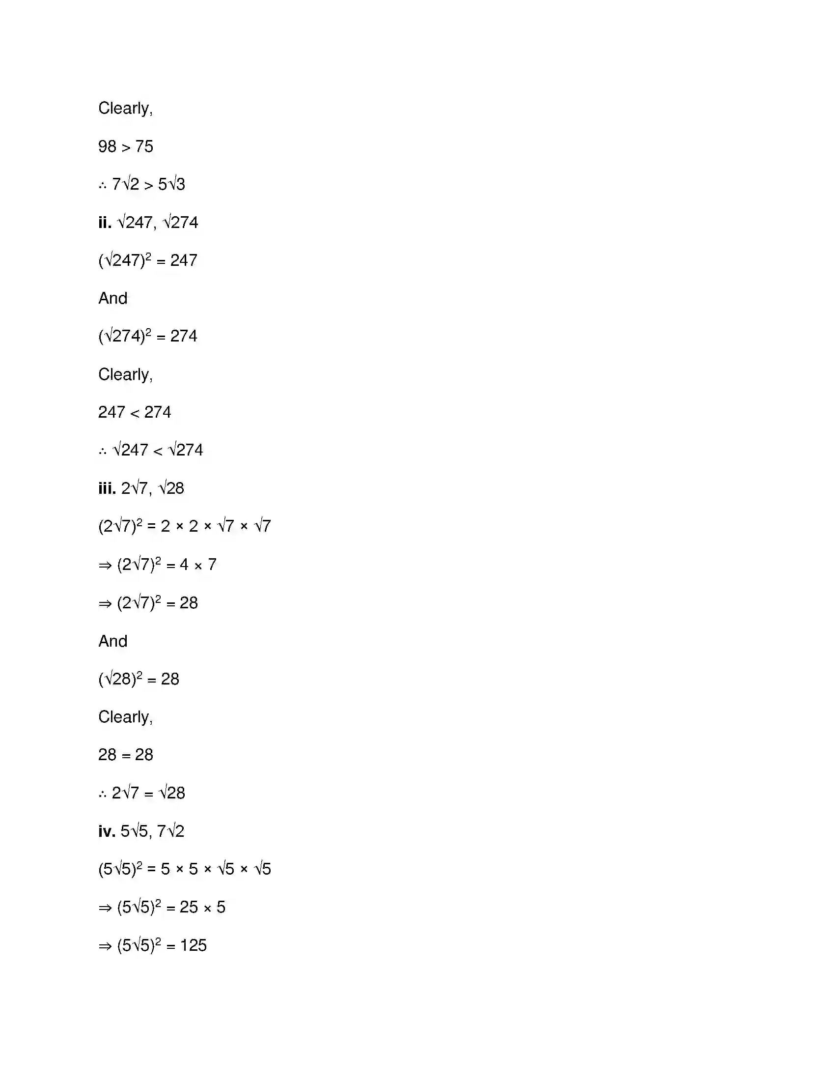 Maharashtra Board Class 9th Mathematics Part-I - English Medium Real Numbers Solution 18