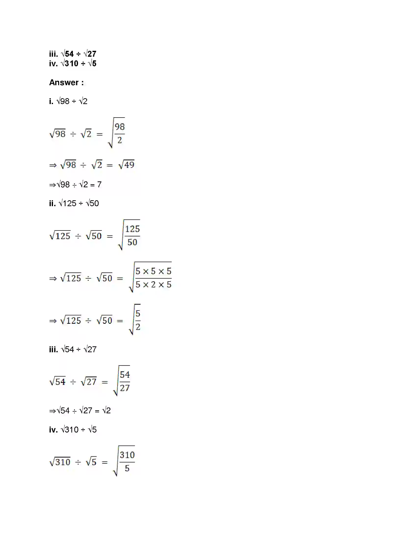 Maharashtra Board Class 9th Mathematics Part-I - English Medium Real Numbers Solution 23