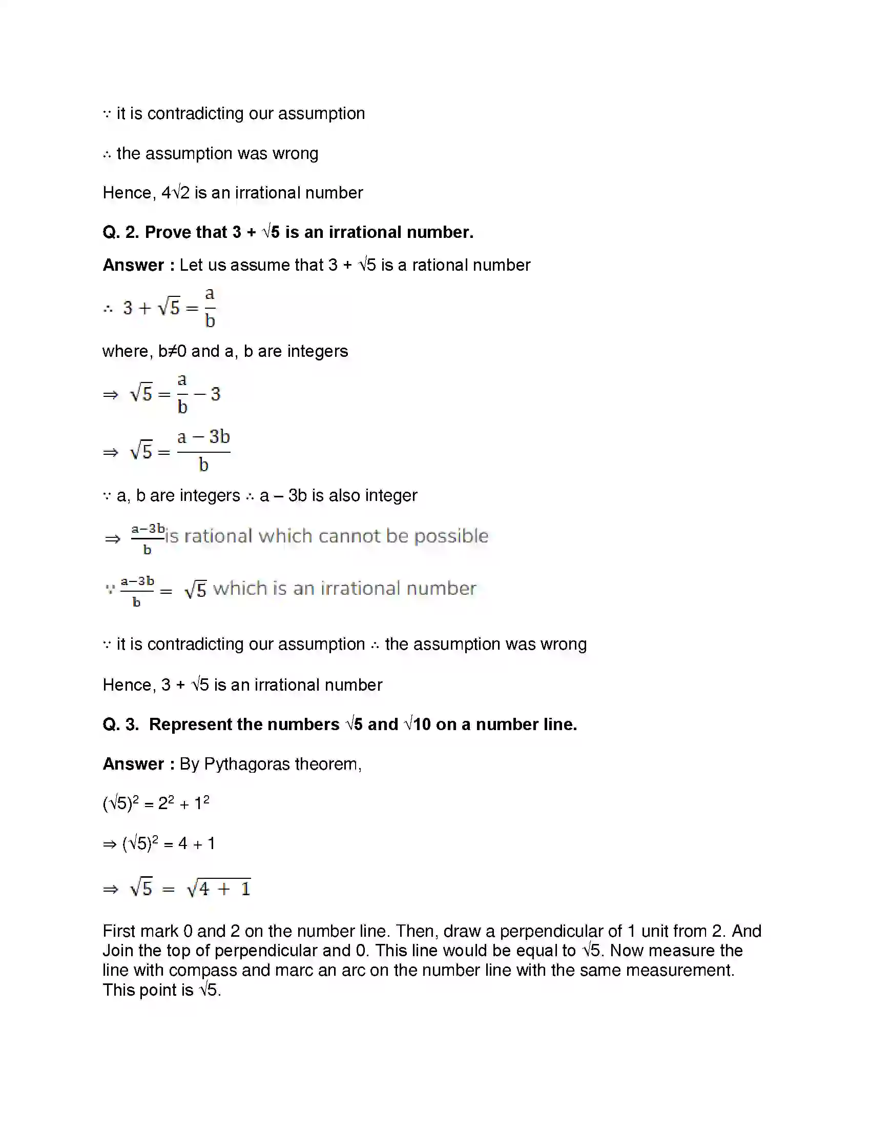 Maharashtra Board Class 9th Mathematics Part-I - English Medium Real Numbers Solution 6