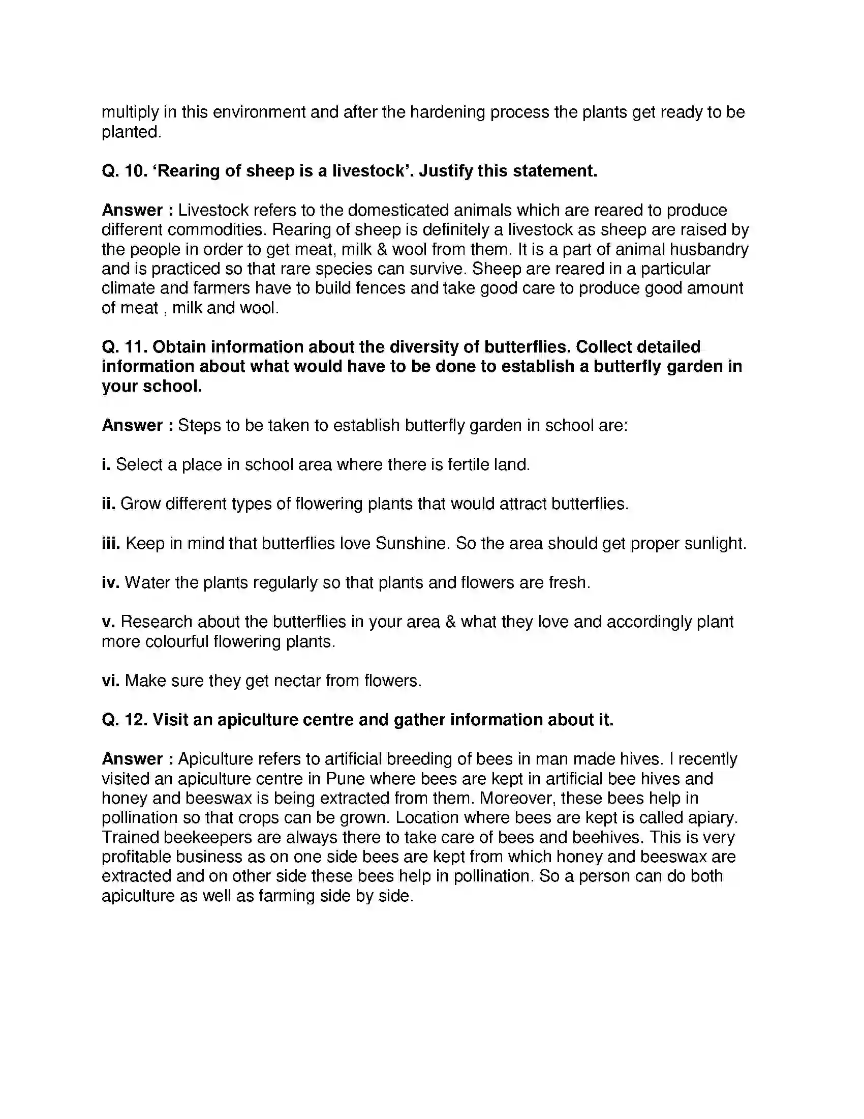 Maharashtra Board Class 9th Science & Technology - English Medium Introduction to Biotechnology Solution 6